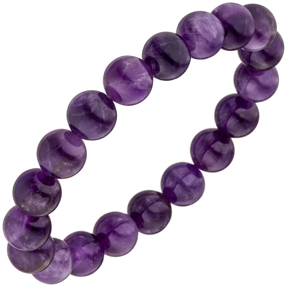 Armband Armband aus Amethyst, endlos, 19cm