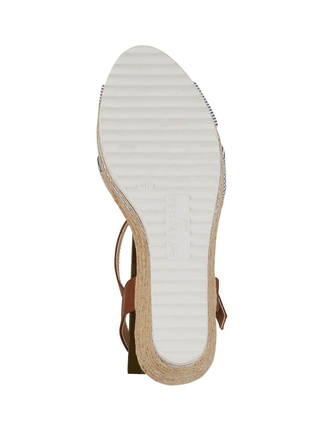 TOM TAILOR Shoes Licence Keilsandalette (1-tlg) Sandalen mit Keilabsatz 