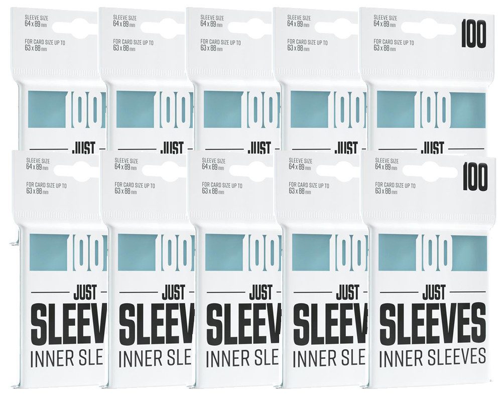 Gamegenic Sammelkarte Just Sleeves - Inner Sleeves (1000 Sleeves)