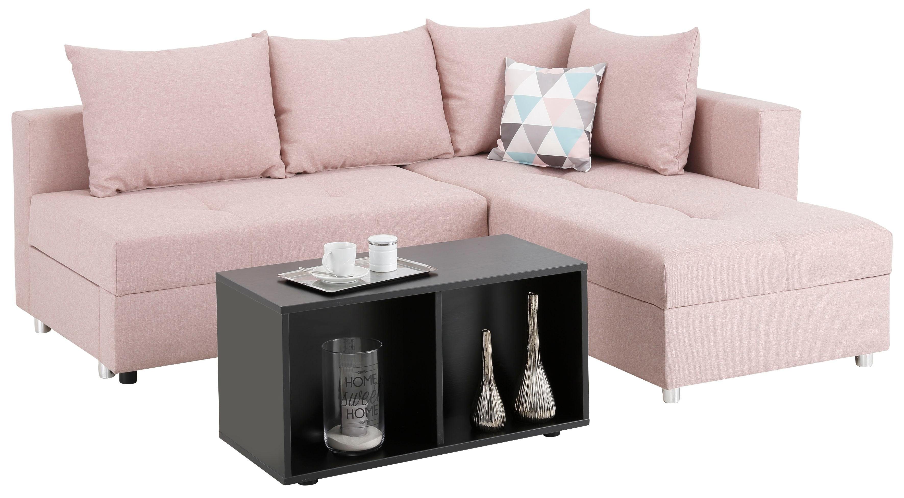 Home affaire Ecksofa Italia L-Form, mit günstig online kaufen