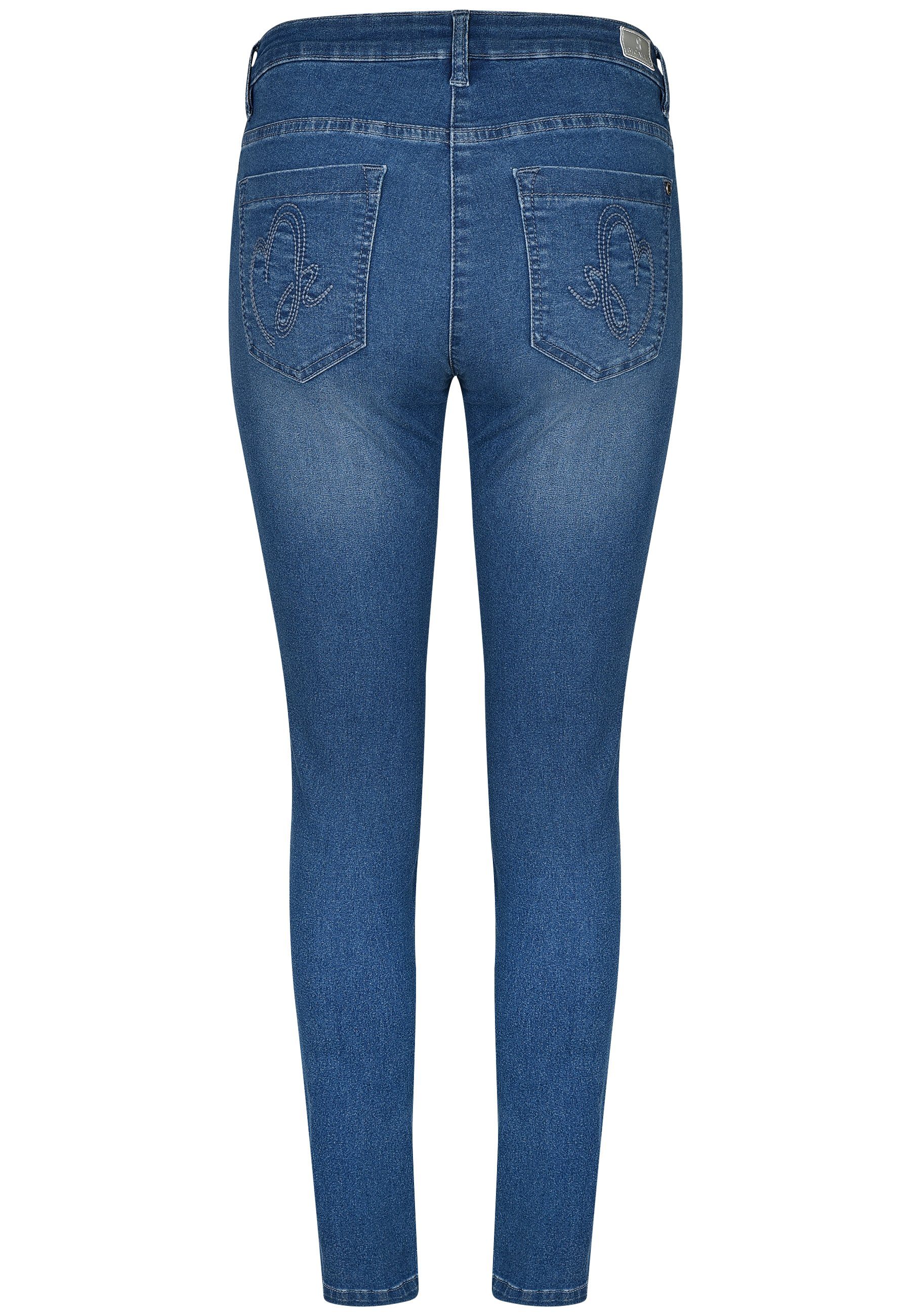 (1-tlg) BICALLA 10/light Pockets 32 blue 5 Regular-fit-Jeans - denim
