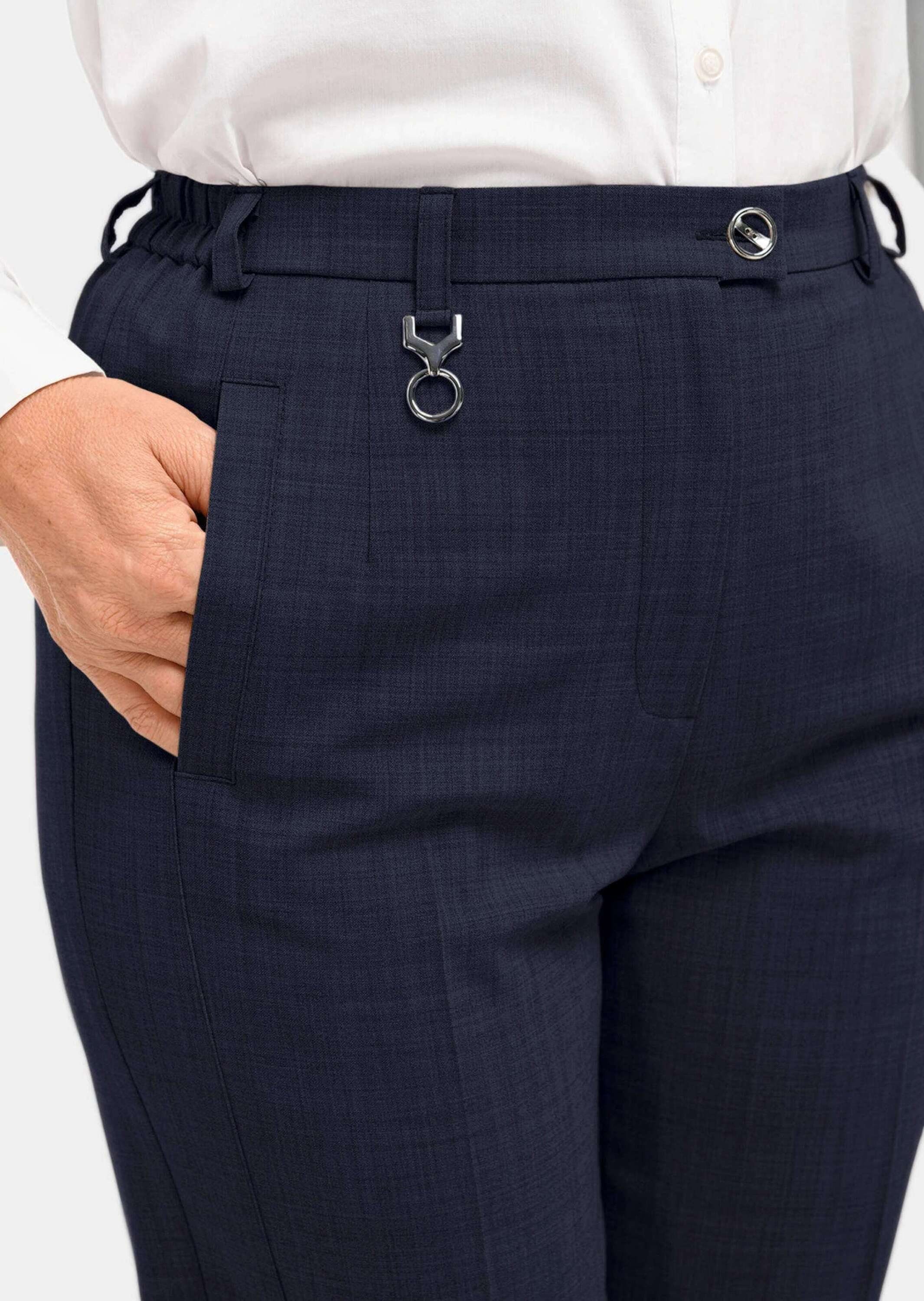GOLDNER Stoffhose Trevira-Schurwollhose ANNA