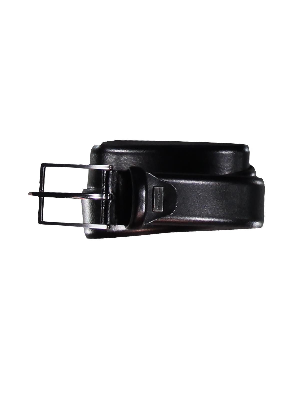emilio adani Ledergürtel Herren Basic Gürtel, Schwarz