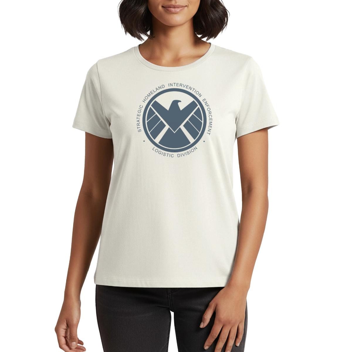 T-Shirt Avengers Iron Man Stark Industries Frauen Premium T-Shirt