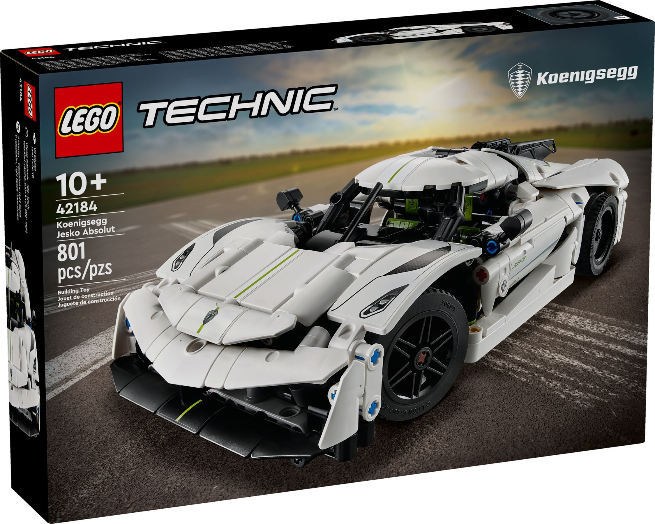 LEGO® LEGO® Technic 42184 Koenigsegg Jesko Absolut Supersportwagen in Weiß günstig online kaufen