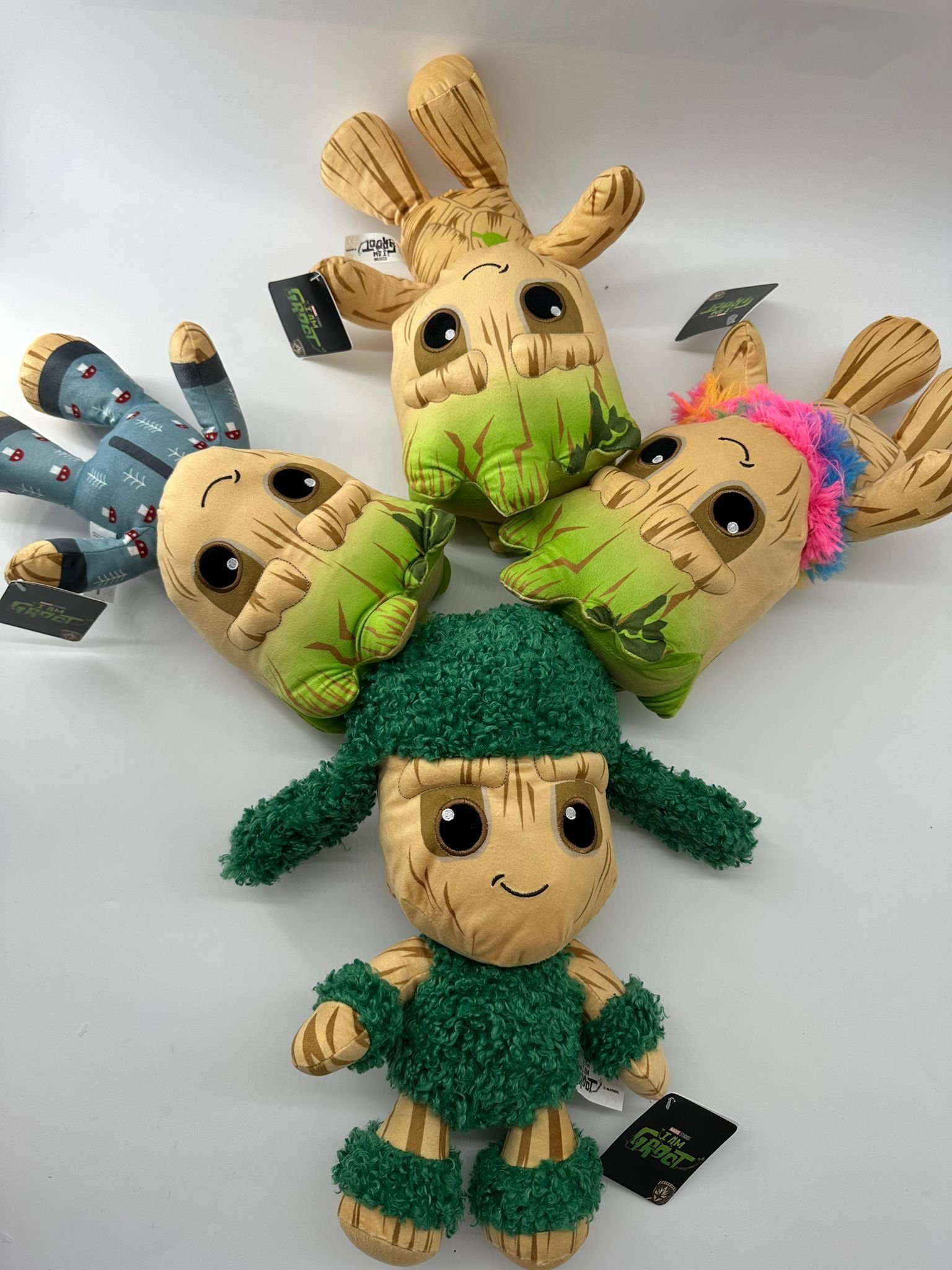 MARVEL Kuscheltier Groot Kuscheltier I Am Groot ich Bin Groot Plüschtier Pyjama (Set, 1-St., Geschenk-Set), Weiches Plüschtier Geschenke für Kinder Mädchen und Jungen Weihnachten