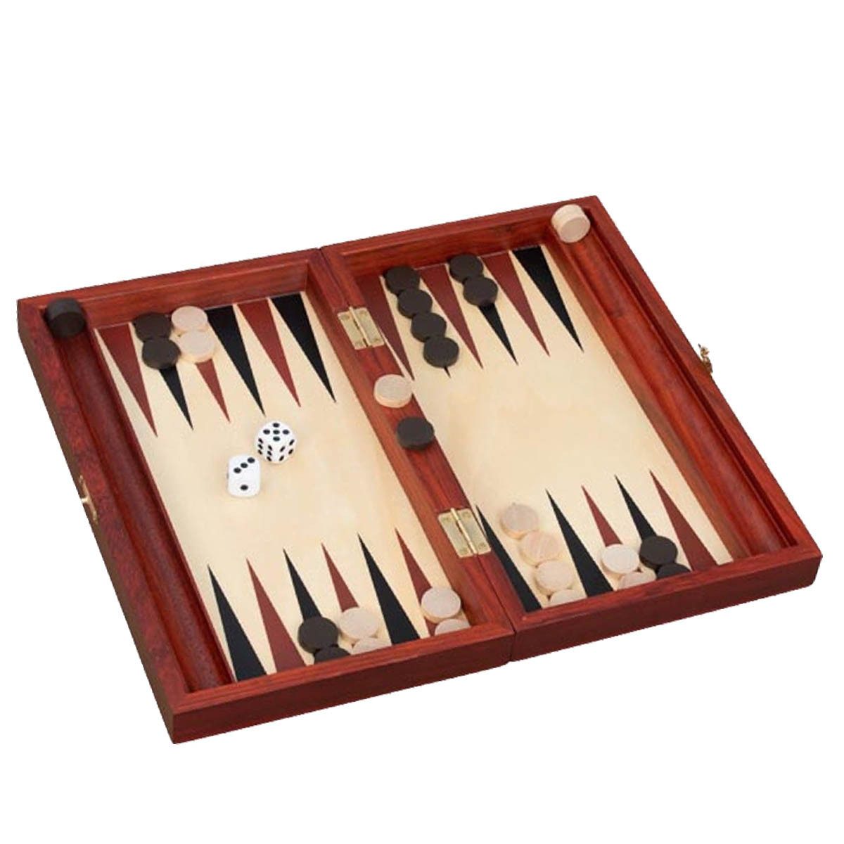 goki Игрыsammlung Backgammon Koffer goki, gesellschaftsspiel, im praktischen Klappkästchen