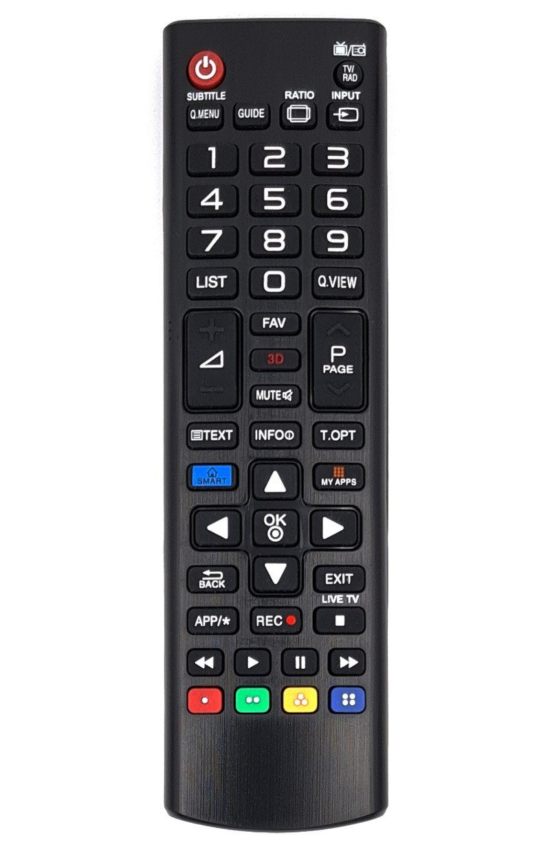 Alltro Ersatz Fernbedienung für LG AKB73715601 LCD LED 3D Smart TV Fernbedienung