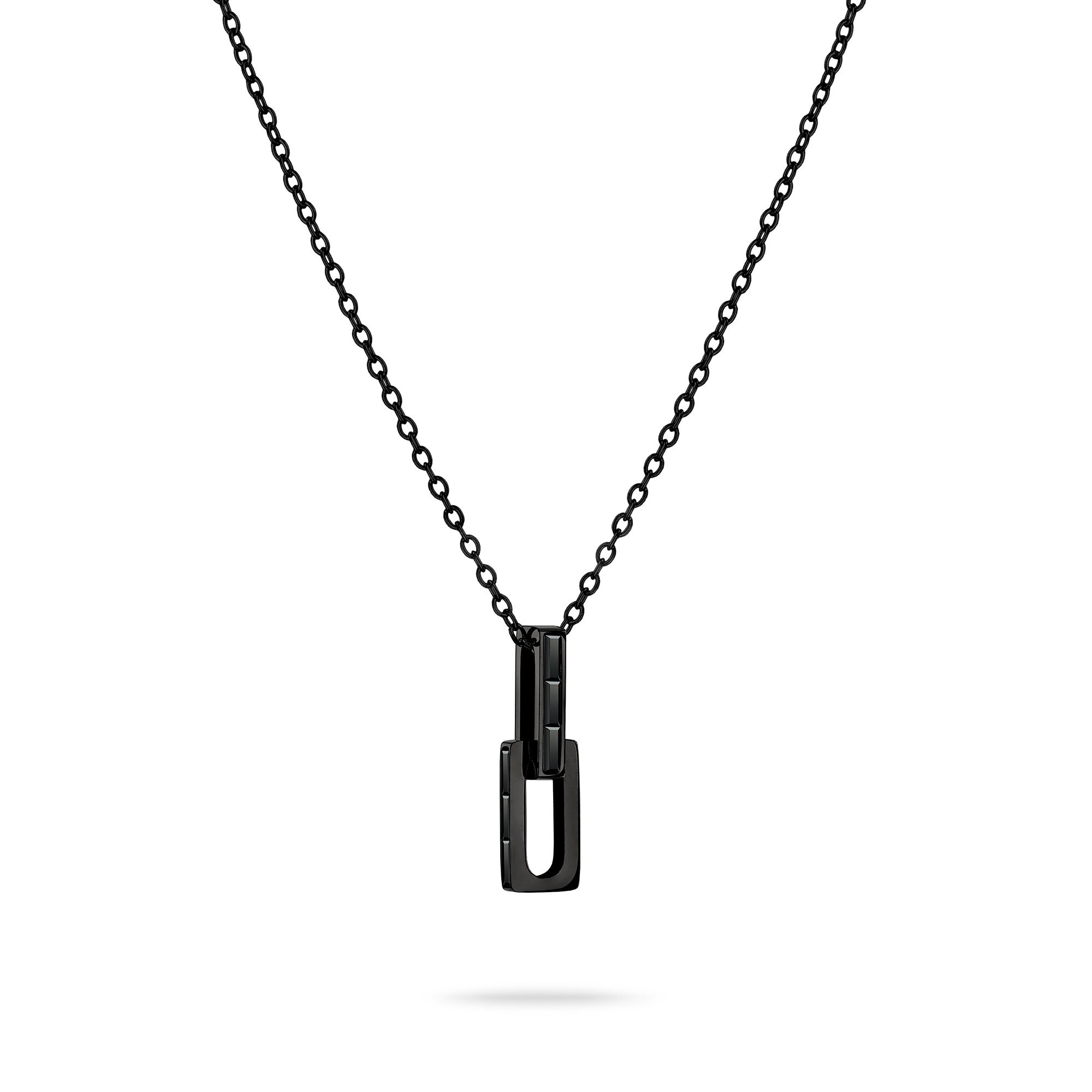 Liebeskind Berlin Kette mit Anhänger Schmuck Edelstahl Halskette The Festive Mini Link Sparkle, mit Zirkonia (synth)