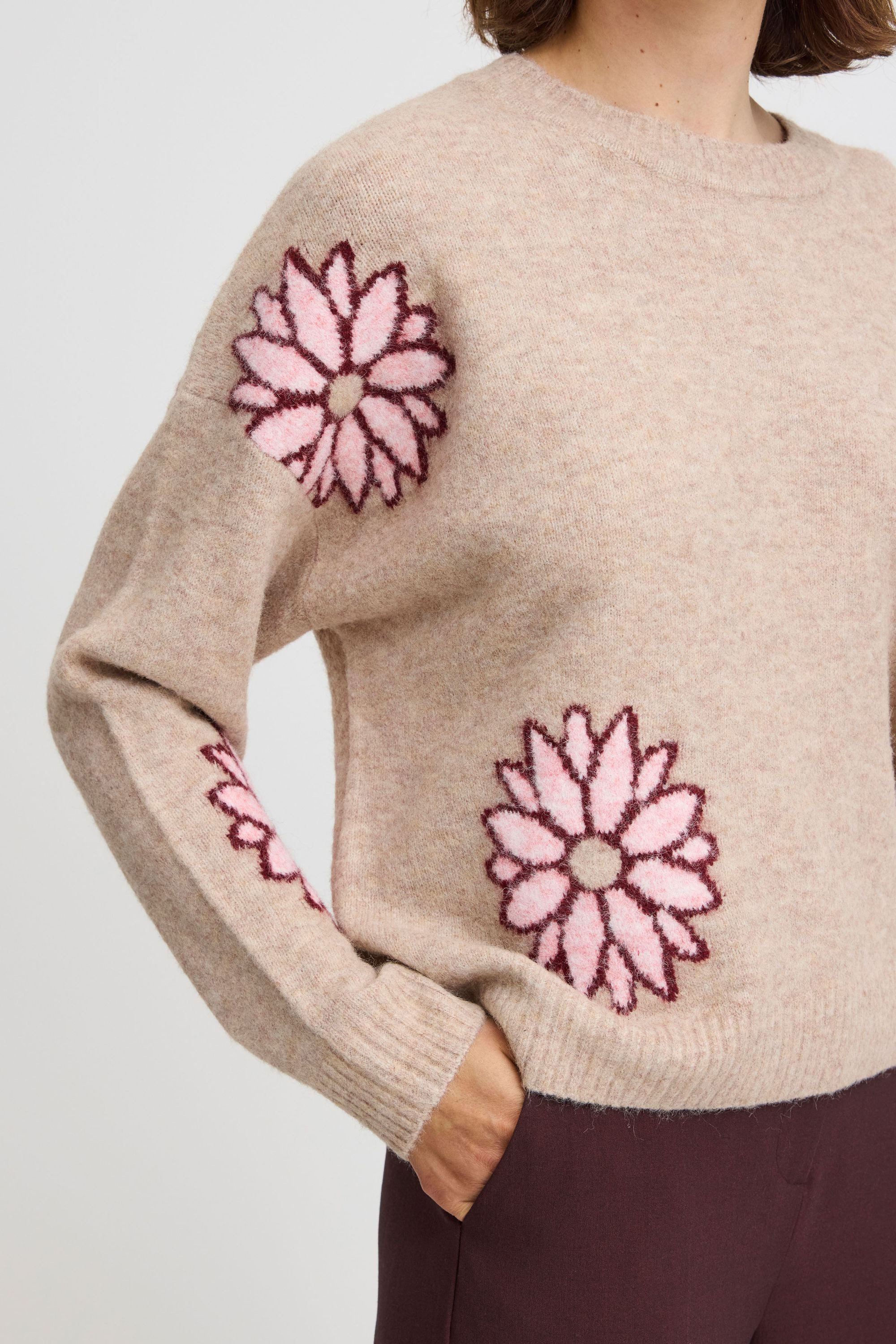 b.young Strickpullover Strickpullover