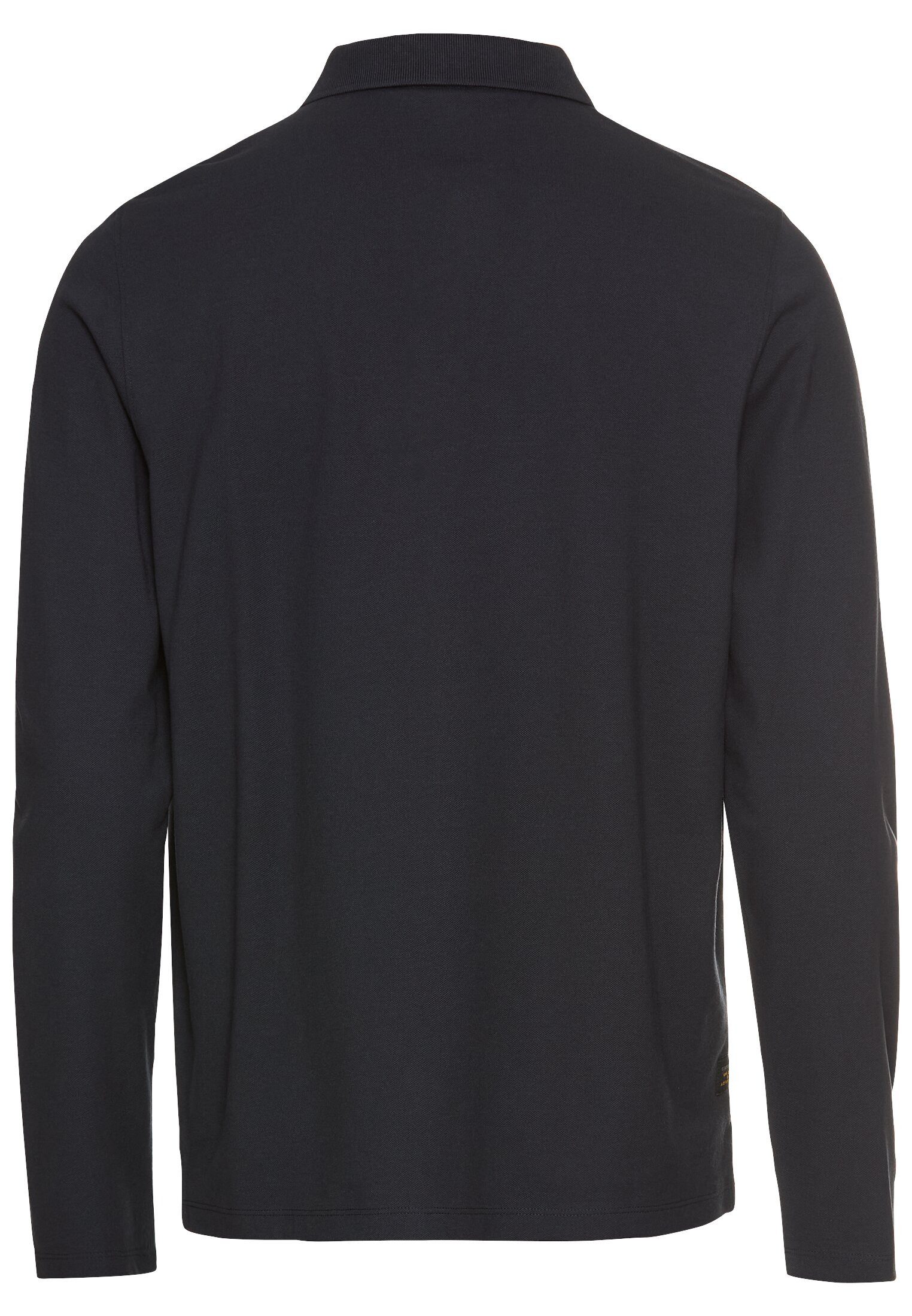 camel active Langarm-Poloshirt mit Logo Stickerei günstig online kaufen