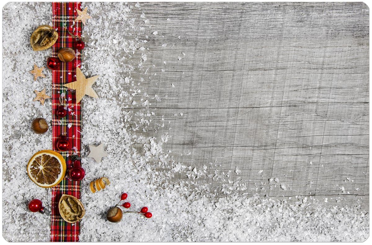 matches21 HOME & HOBBY Platzset Abwaschbare Tischsets 6er Set Weihnachten D günstig online kaufen