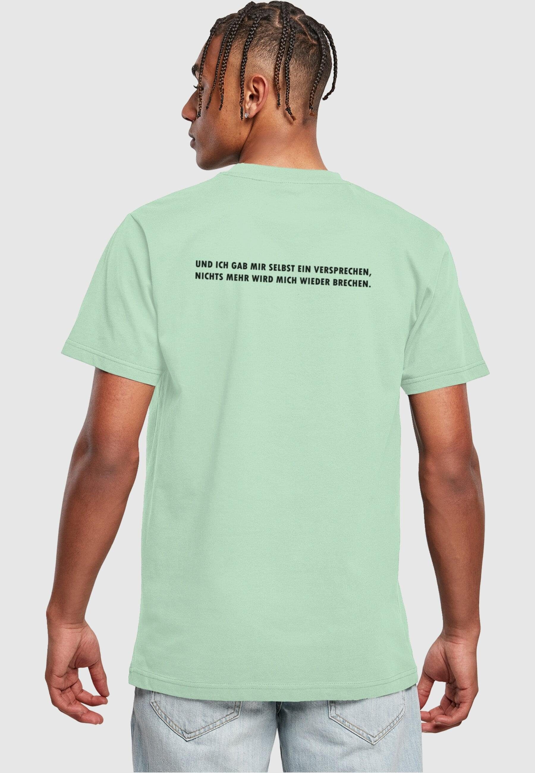 Herren Neck T-Shirt Round T-Shirt (1-tlg) Stabil Merchcode neomint