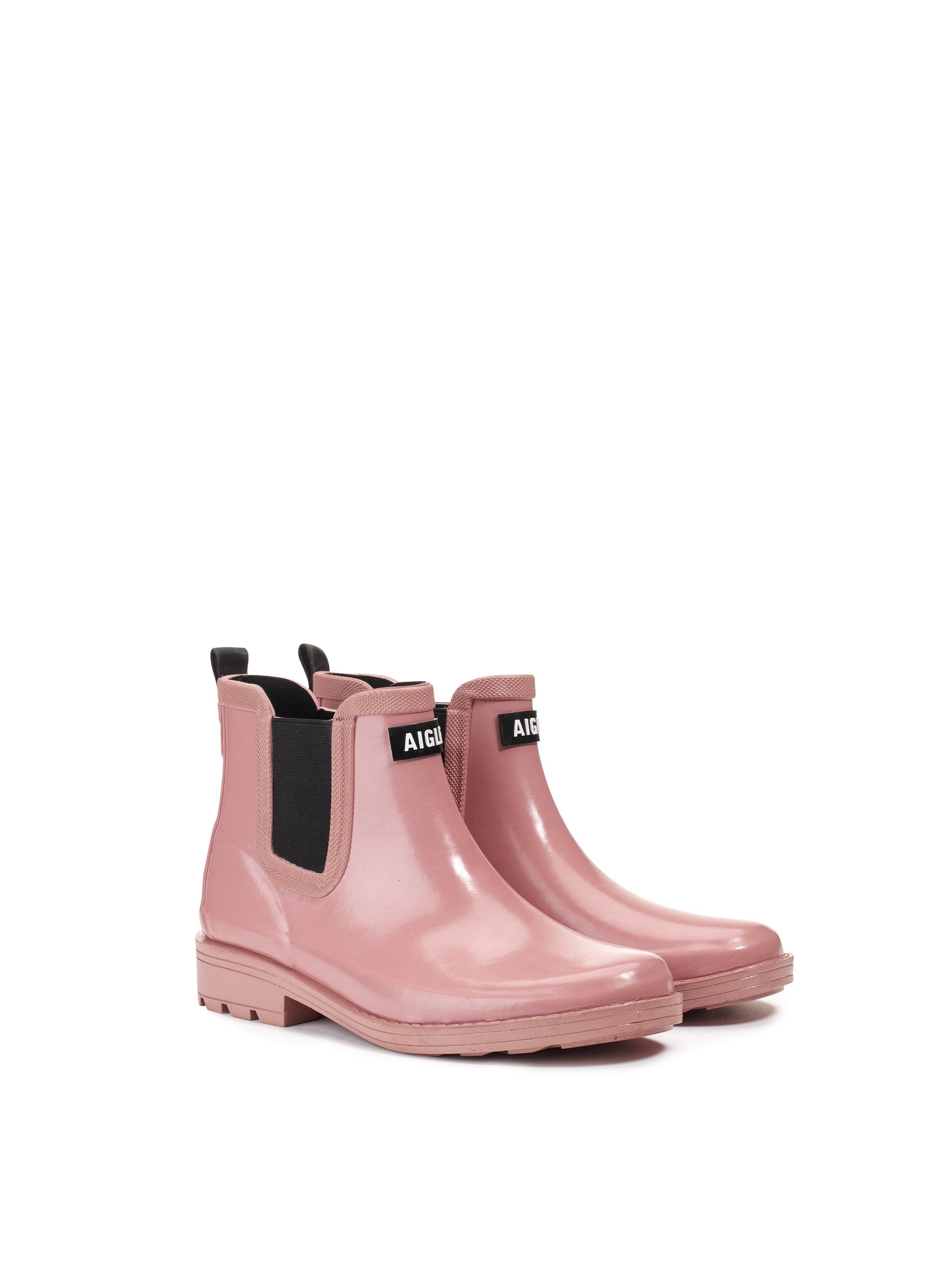 Damen Gummistiefel Misty Aigle Aigle Rose Carville