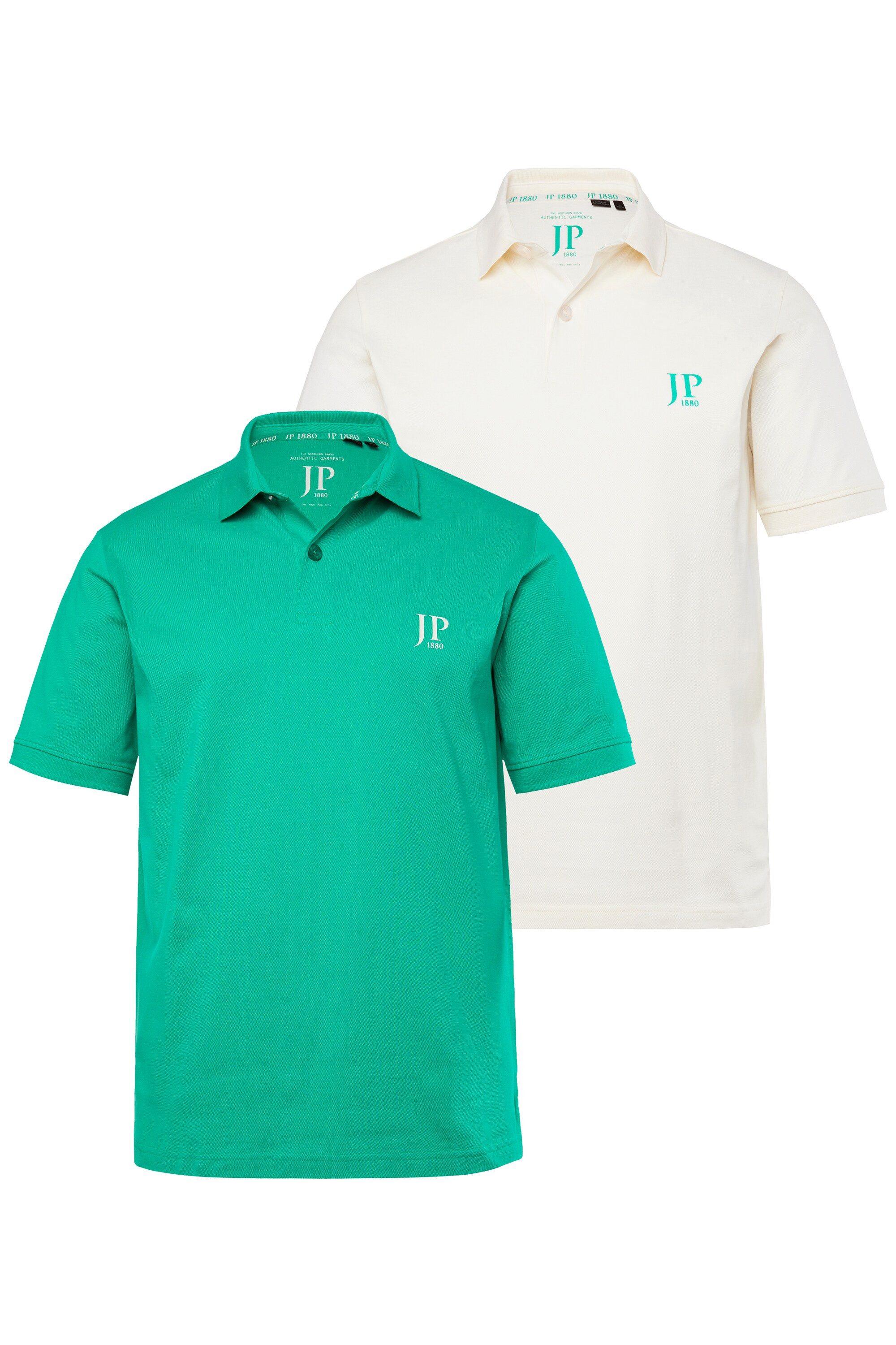JP1880 Poloshirt Poloshirts Basic 2er-Pack Piqué günstig online kaufen