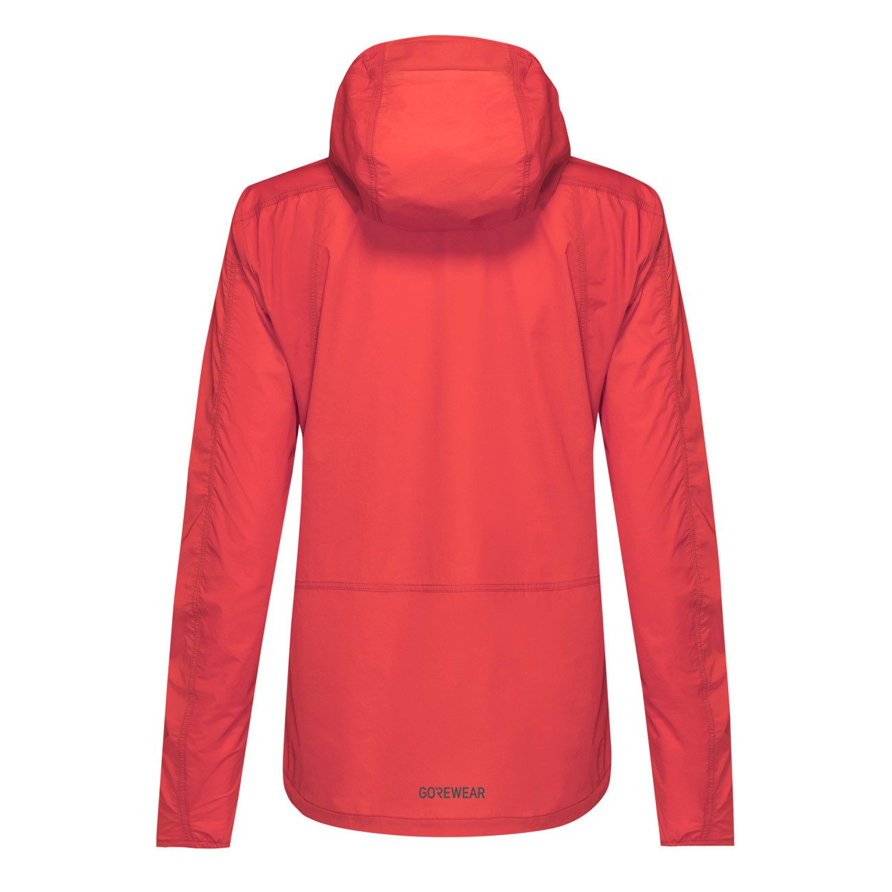 GORE® Wear Fahrradjacke Gore Wear Fernflow Hooded Windbreaker Damen Coral Red