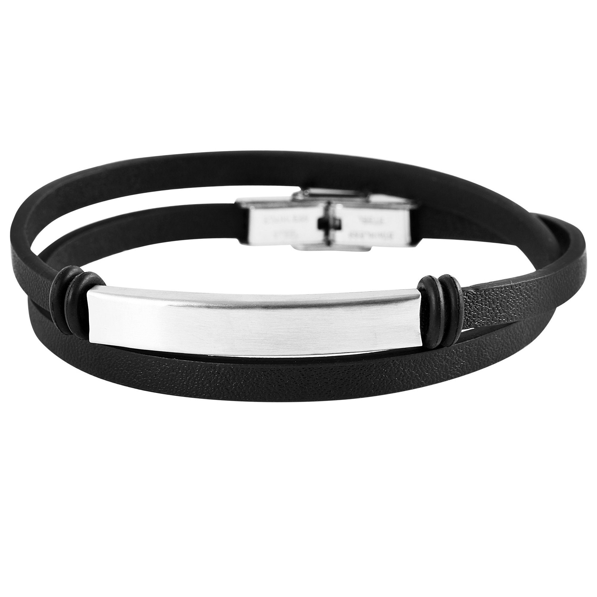 Adelia´s Edelstahlarmband Armband aus Edelstahl 42 cm | Edelstahlarmbänder