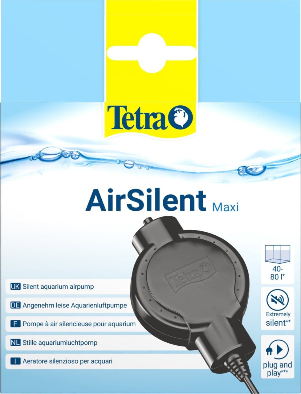 Tetra Aquariumfilter Tetra Aquariumluftpumpe AirSilent Maxi