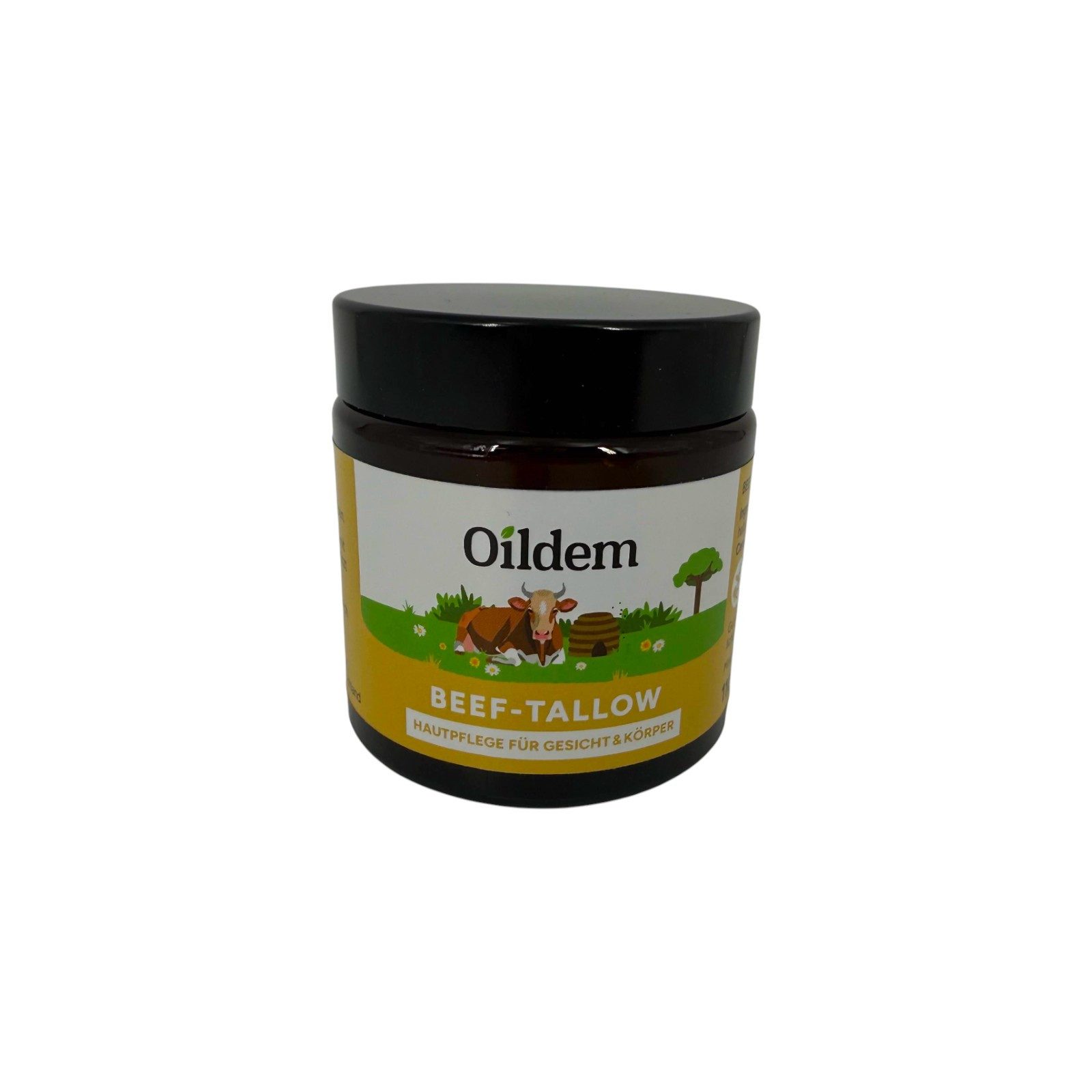 Oildem Körpercreme Beef Tallow Creme, Rindertalg Skincare, Halal, 110ml