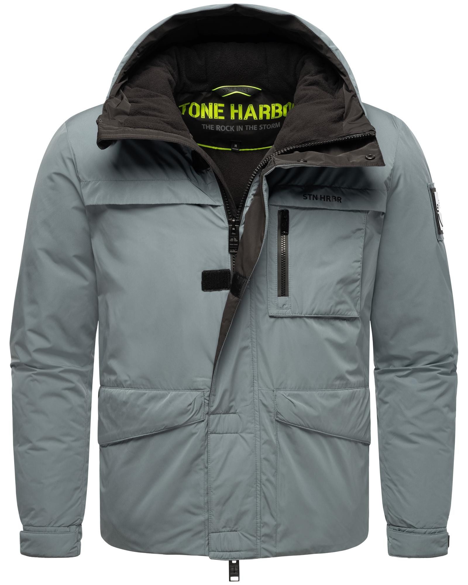 Stone Harbour Winterjacke Yorchii XX Herren Outdoorjacke mit Fleece-Innenfutter