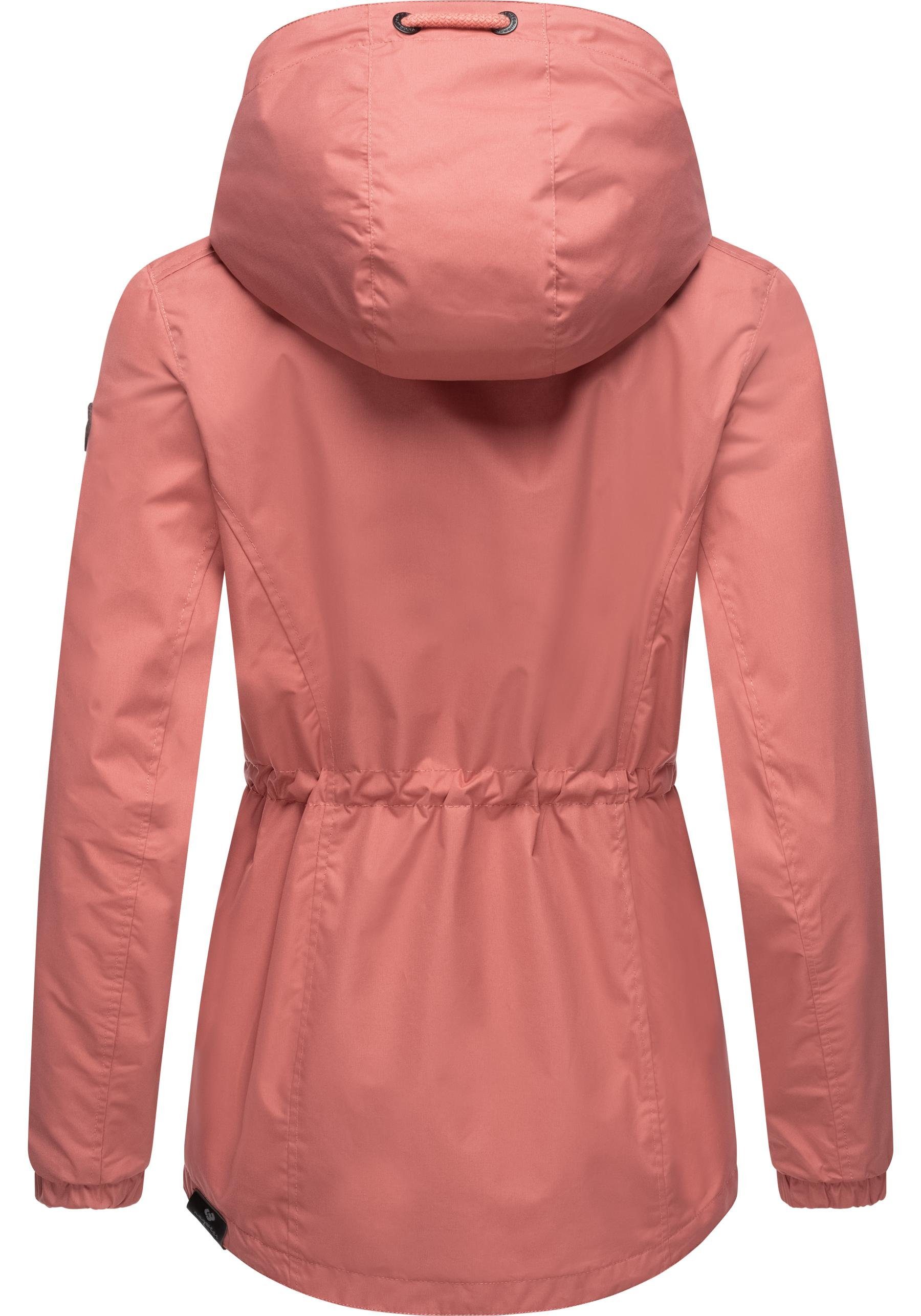 Ragwear Outdoorjacke Danka Wasserdichte Übergangsjacke mit großer Kapuze – Bild 3 von 5