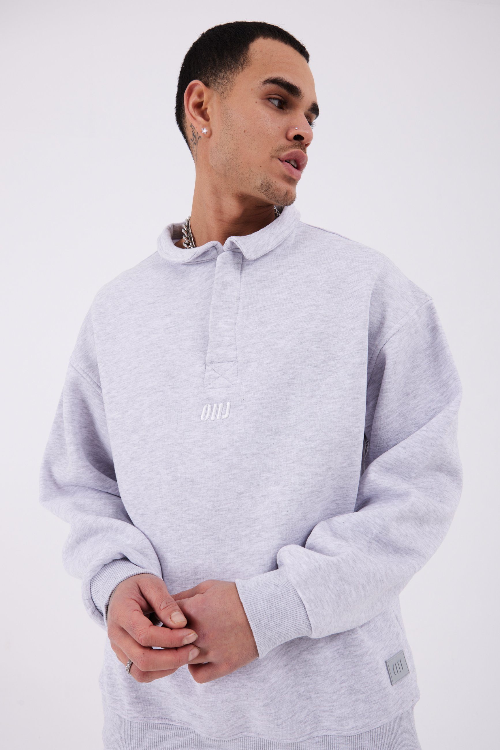 COFI Casuals Sweatshirt Herren Pullover Shirt Oversize Fit Sweatshirt