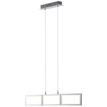 Lightbox LED Pendelleuchte, Dimmfunktion, LED fest integriert, warmweiß, LED Hängelampe, schwenkbar, kürzbar, 3 Stufen Dimmer, 81 cm, 3400 lm