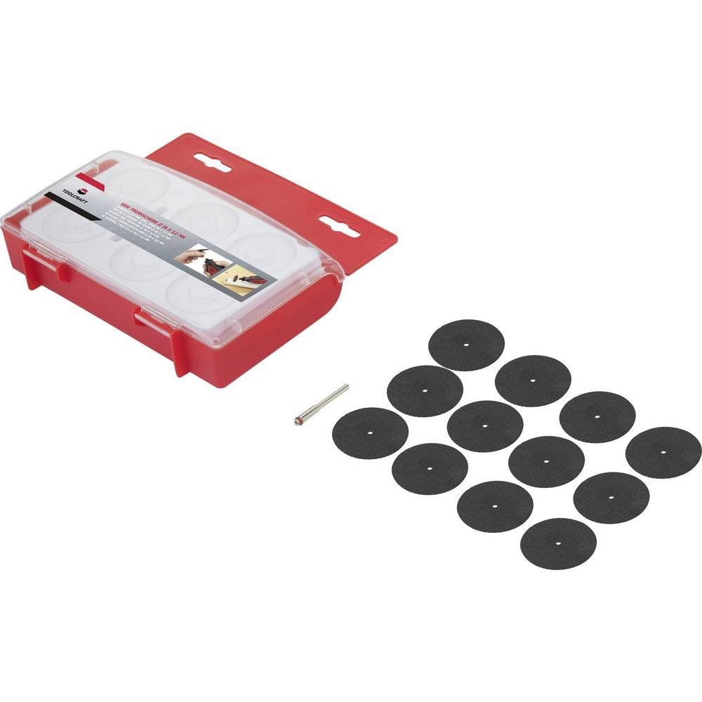 Thumbnail - TOOLCRAFT Trennscheibe 12er Trennscheiben-Set Ø 38X3.2MM mit