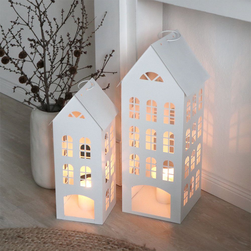 Grafelstein Kerzenlaterne Laterne WHITE HOME weiß günstig online kaufen