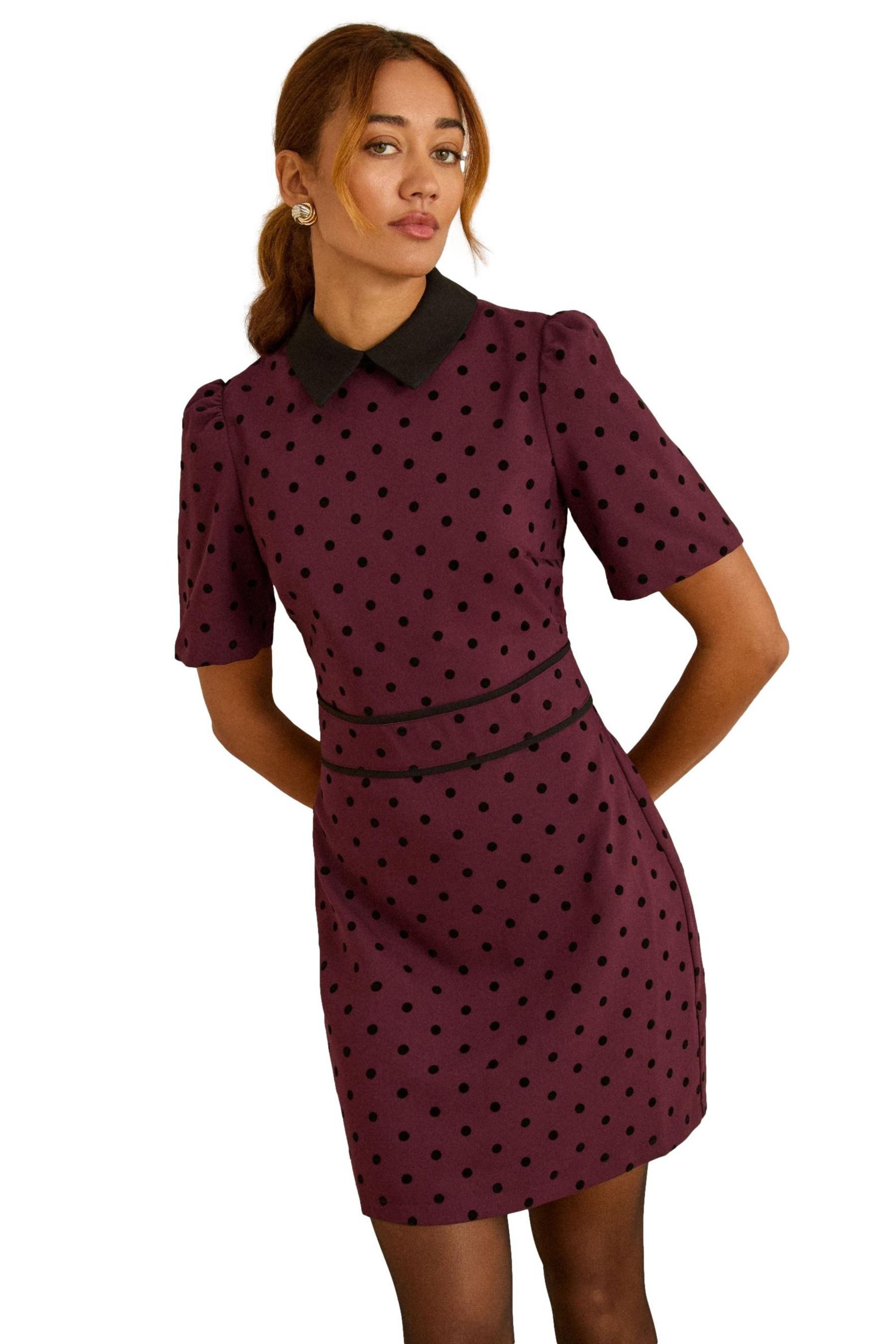 Love & Roses Minikleid Love & Roses Minikleid mit Punkten, Regular (1-tlg) günstig online kaufen