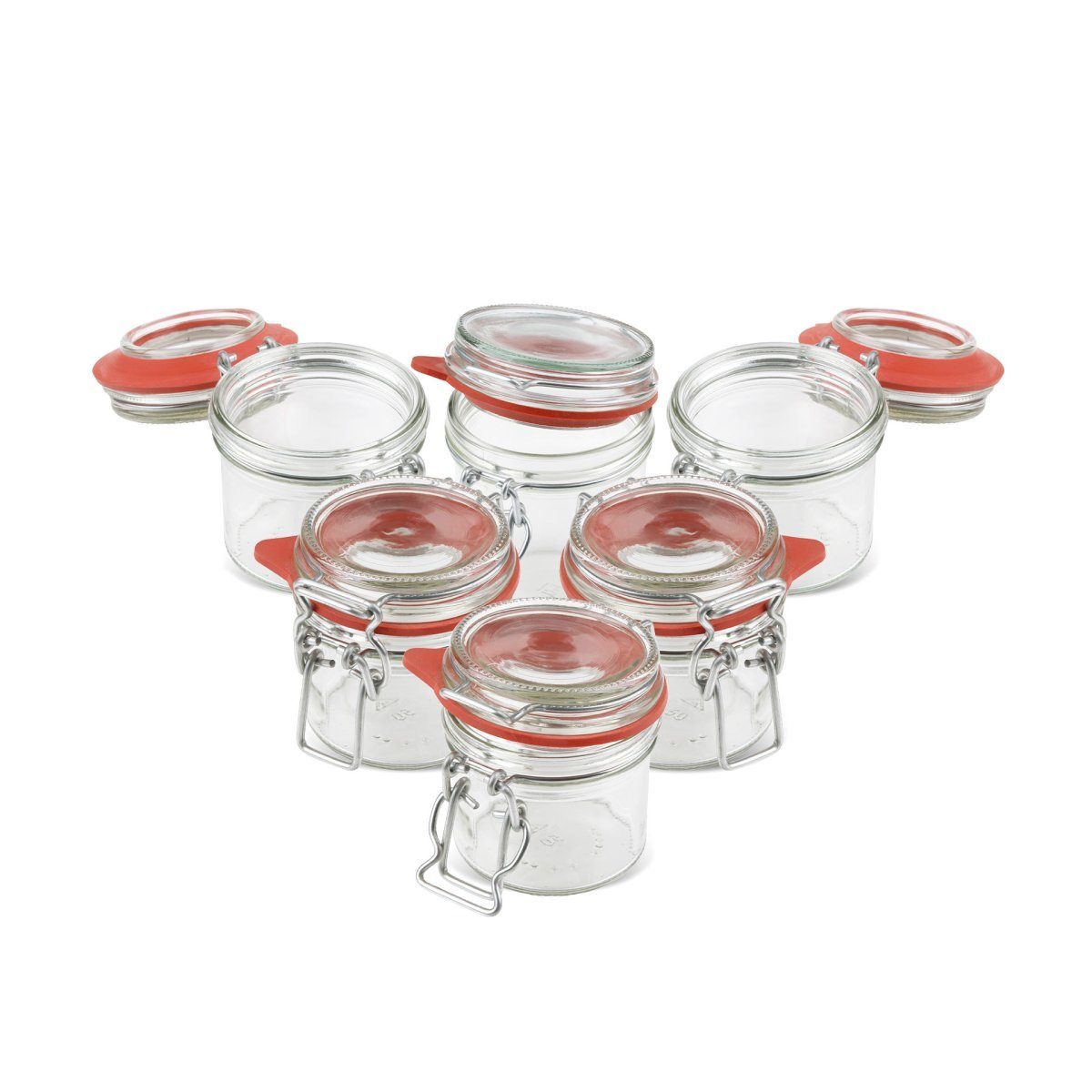 Dr. Oetker Küchenhelfer Einmachglas Online-Set Dr. Oetker Bügelv.glas 135 ml