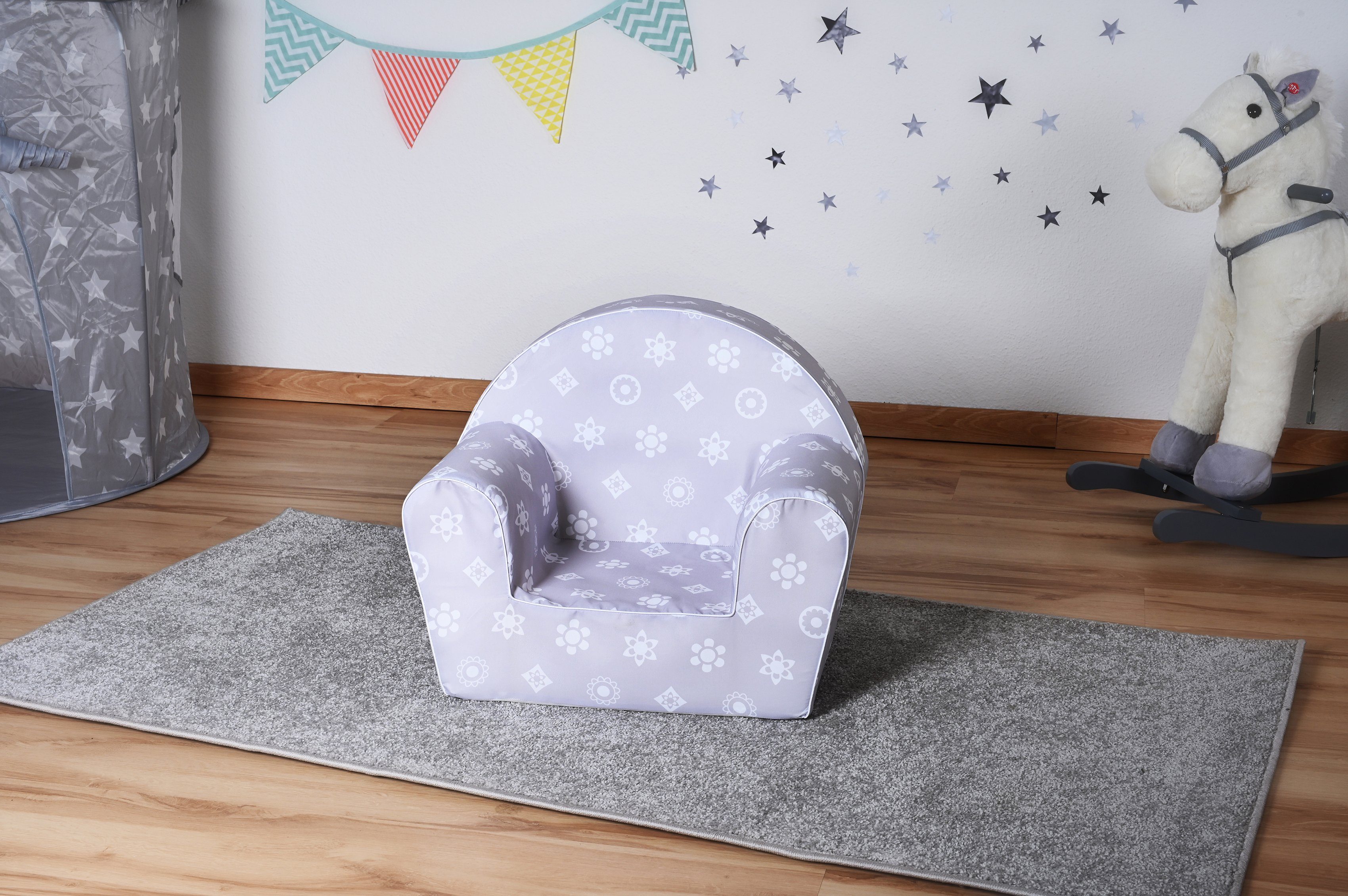 Knorrtoys® Sessel Royal Grey, für in Made Europe Kinder