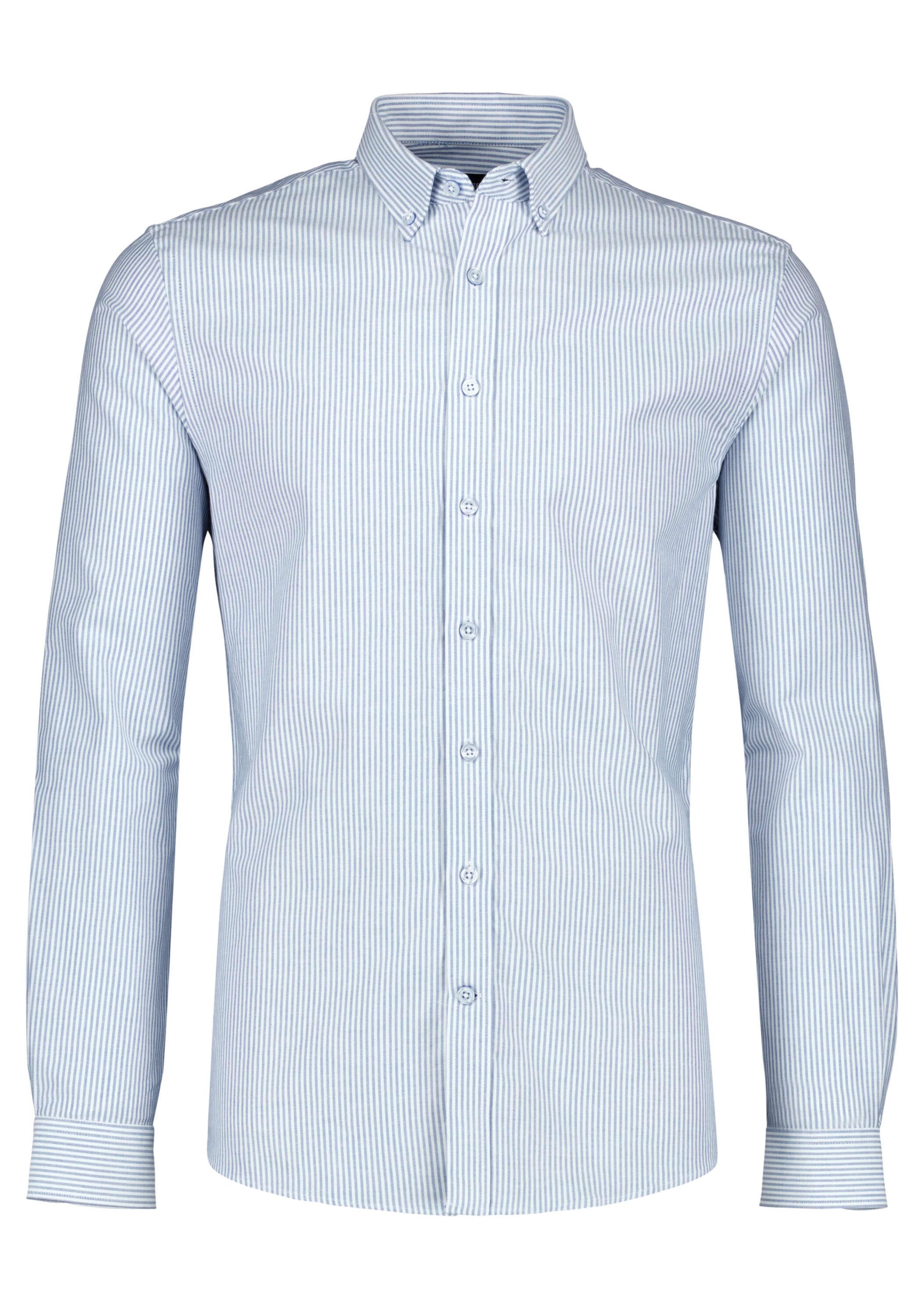 Businesshemd Oxford-Hemd (Langarm) Modern Fit