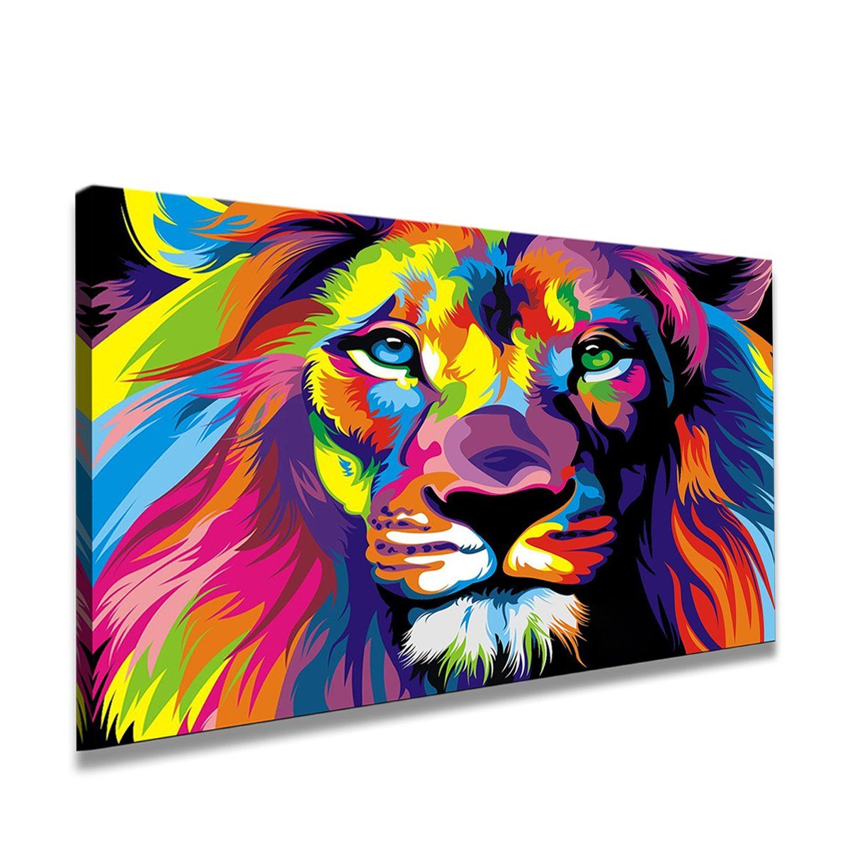 Visario Leinwandbild Wandbild auf Leinwand 80 günstig online kaufen