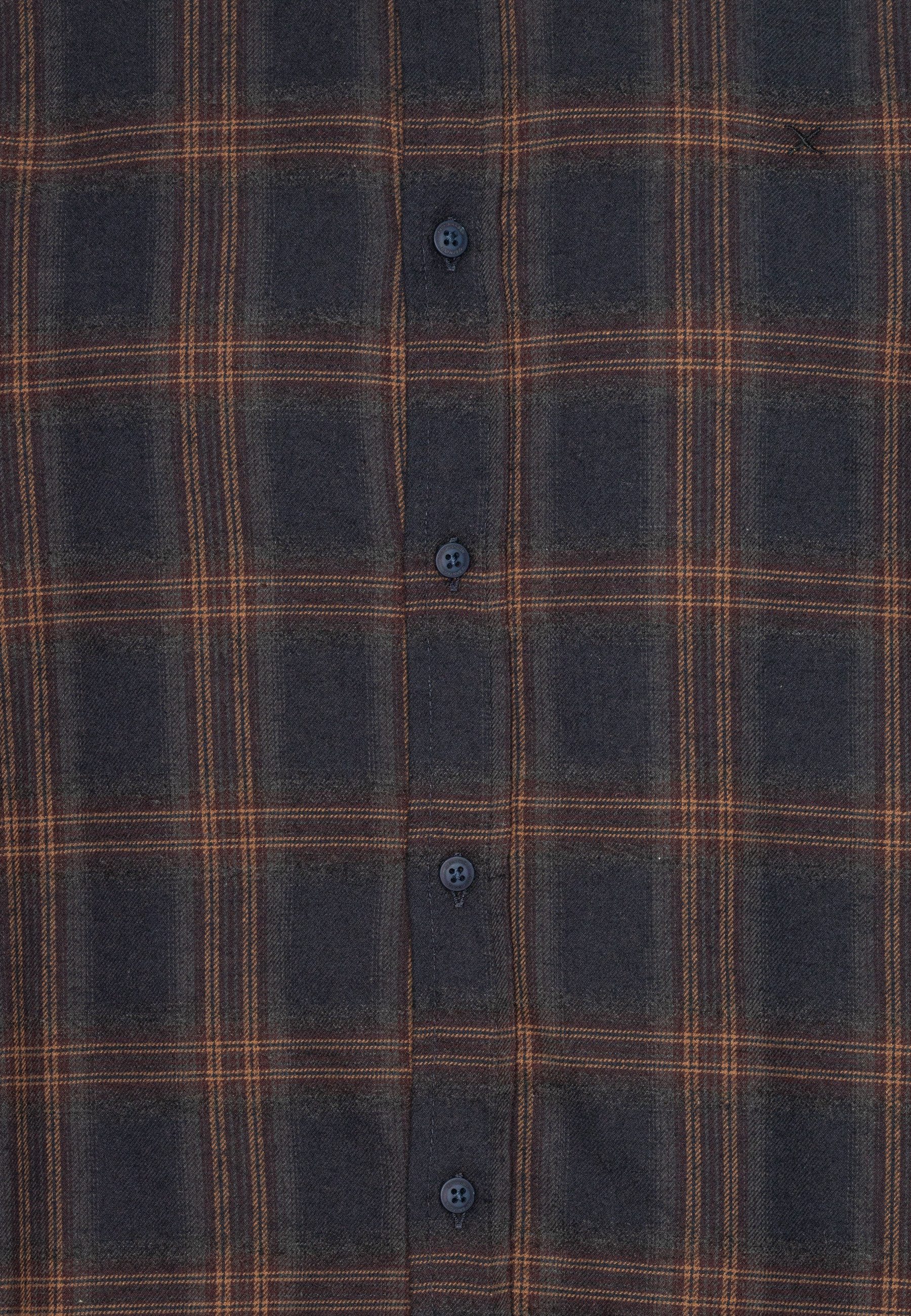 Clean Cut Copenhagen Langarm-Poloshirt Clean Cut Copenhagen Dylan Checked Flannel Shirt (1-tlg)