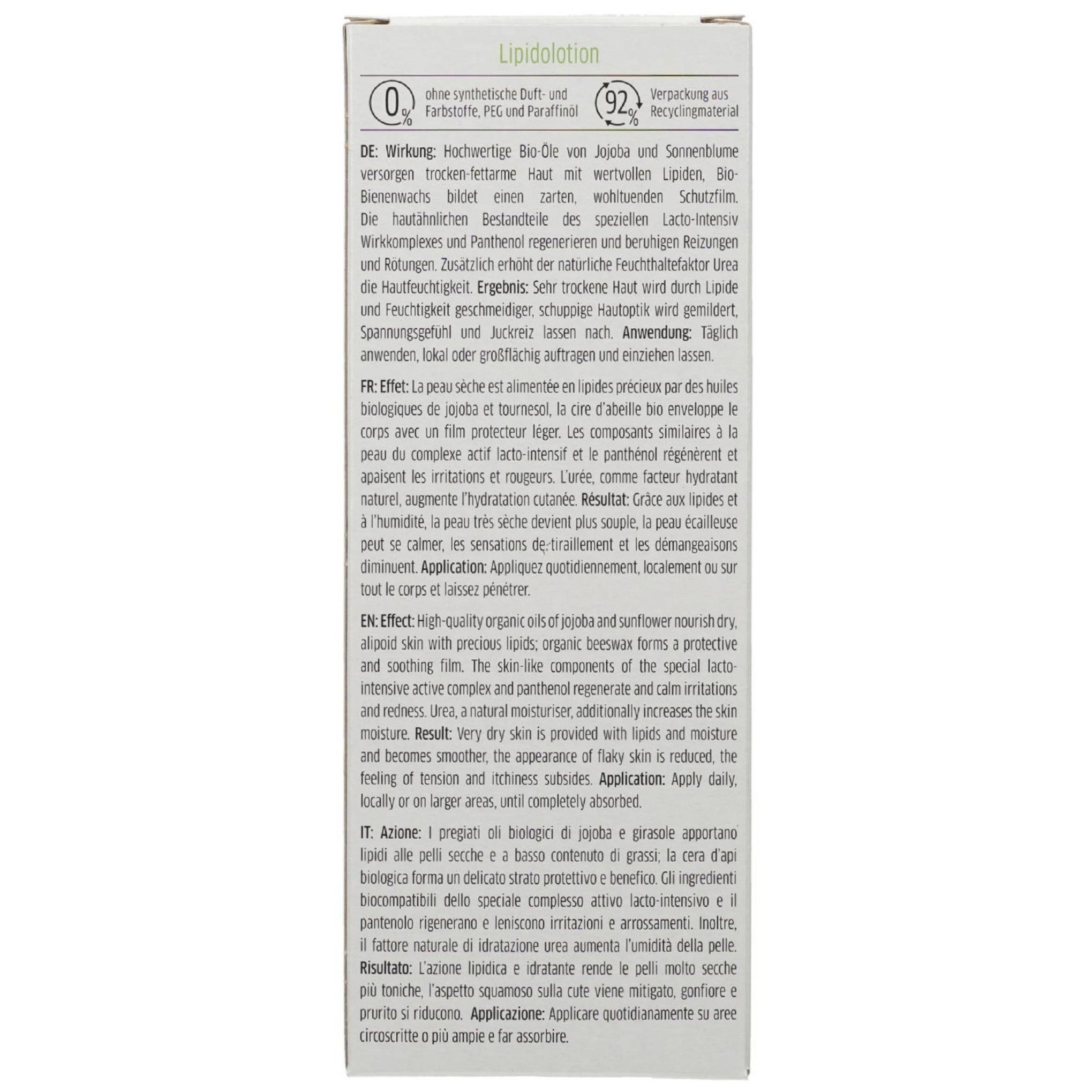 Bioturm Körperlotion BIOTURM Lipidlotion Nr.3