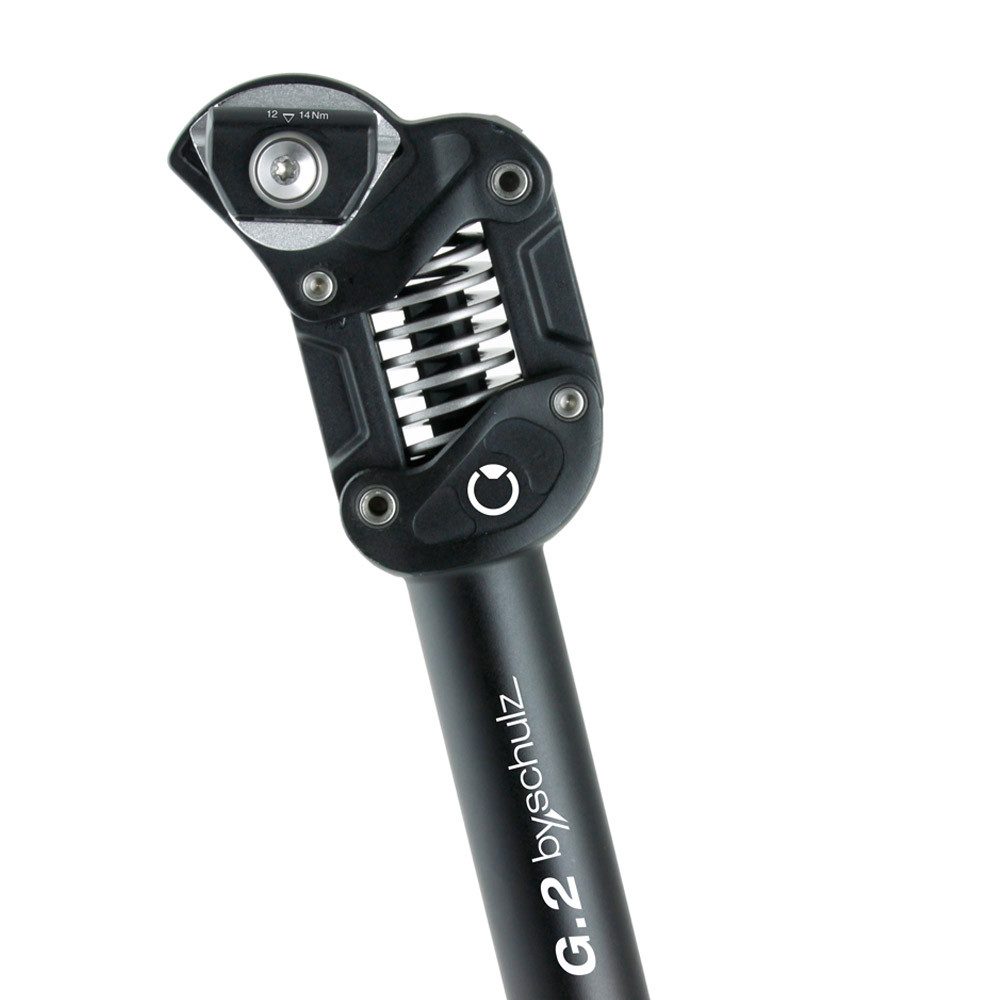 by.schulz Sattelstütze Sattelstütze Federsattelstütze G.2 LT Ø 30,9 mm, 380 mm, 80-105 kg