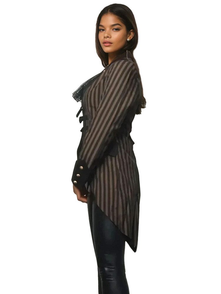 Orlob Kostüm Frack Steampunk braun