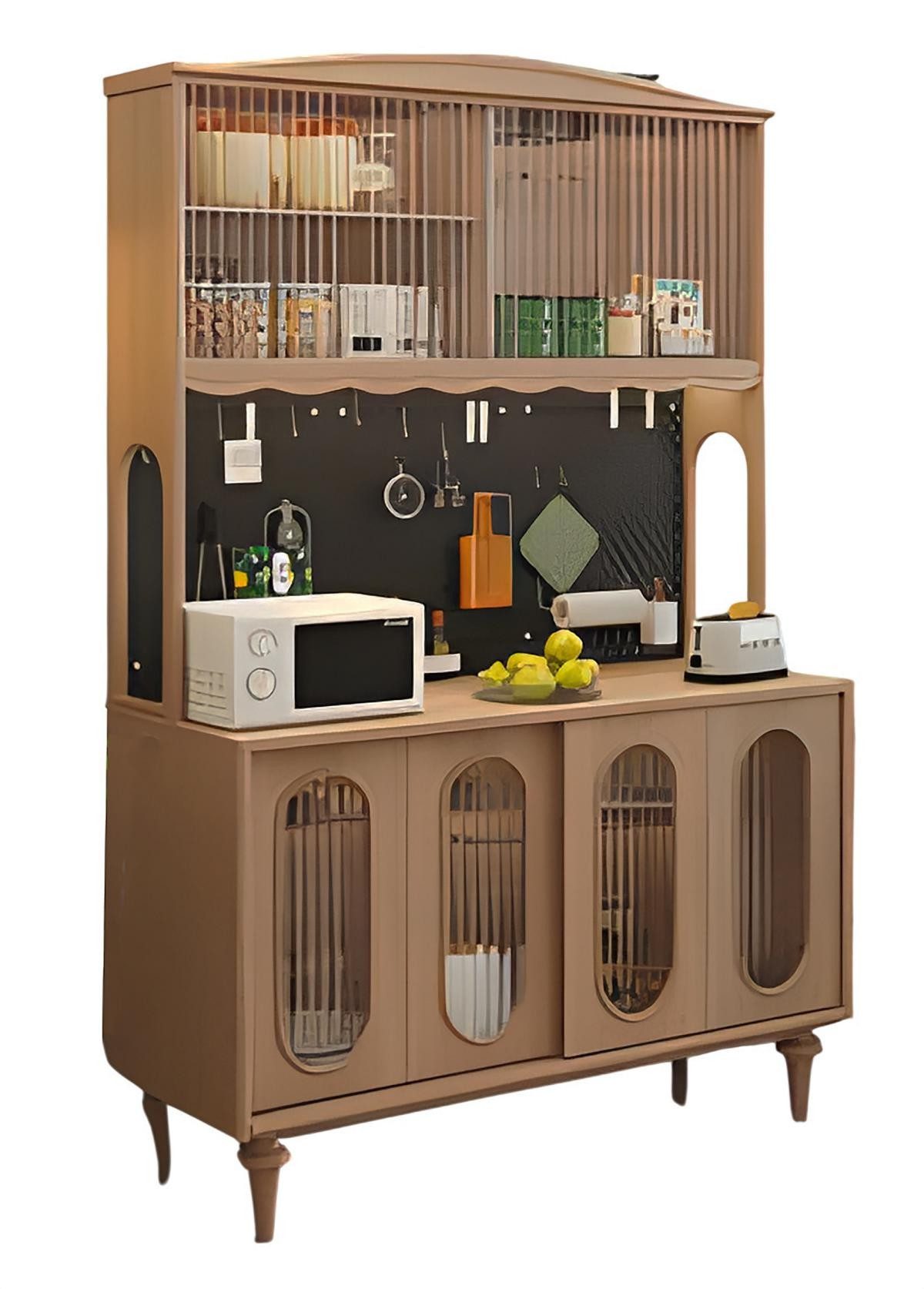 Xlmoebel Anrichte Eleganter Holz-Buffetschrank im modernen Design für die Küche, Made in Europa