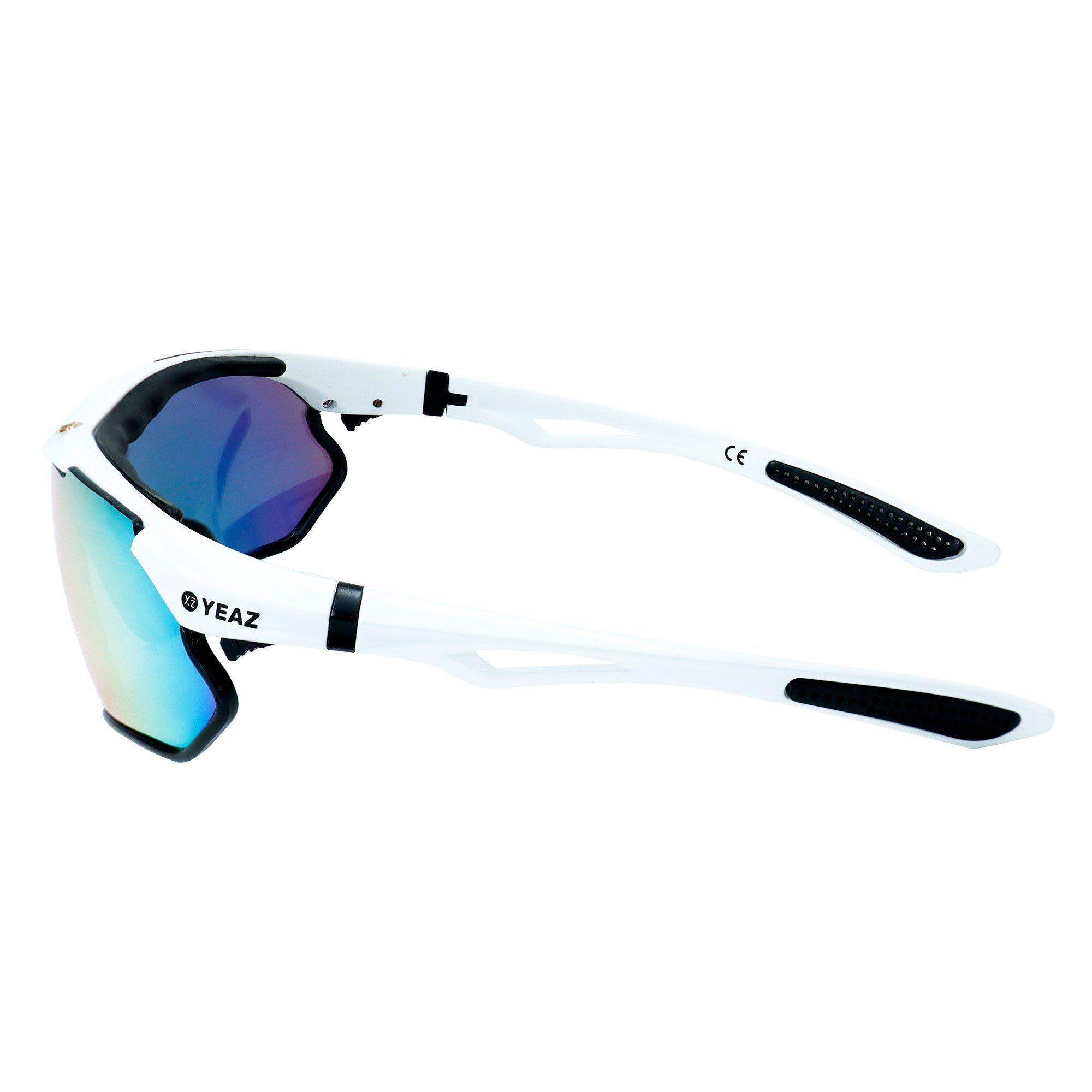 weiß/schwarz/rot YEAZ sport-sonnenbrille Sportbrille SUNRAY weiß/schwarz/rot, Sport-Sonnenbrille
