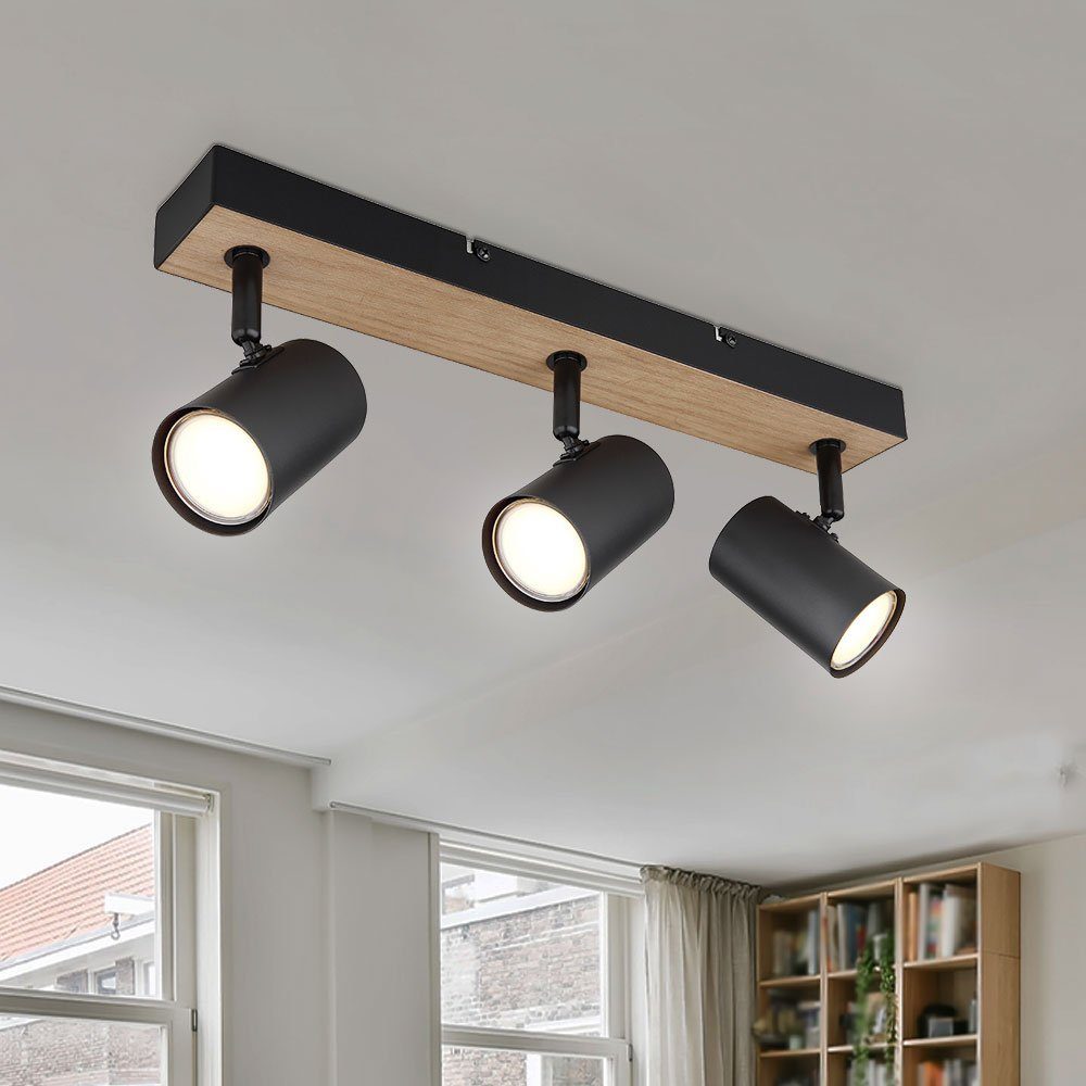 GLOBO LIGHTING Deckenspot, Deckenleuchte Deckenlampe Schlafzimmerleuchte, 3-flammig, Moderne
