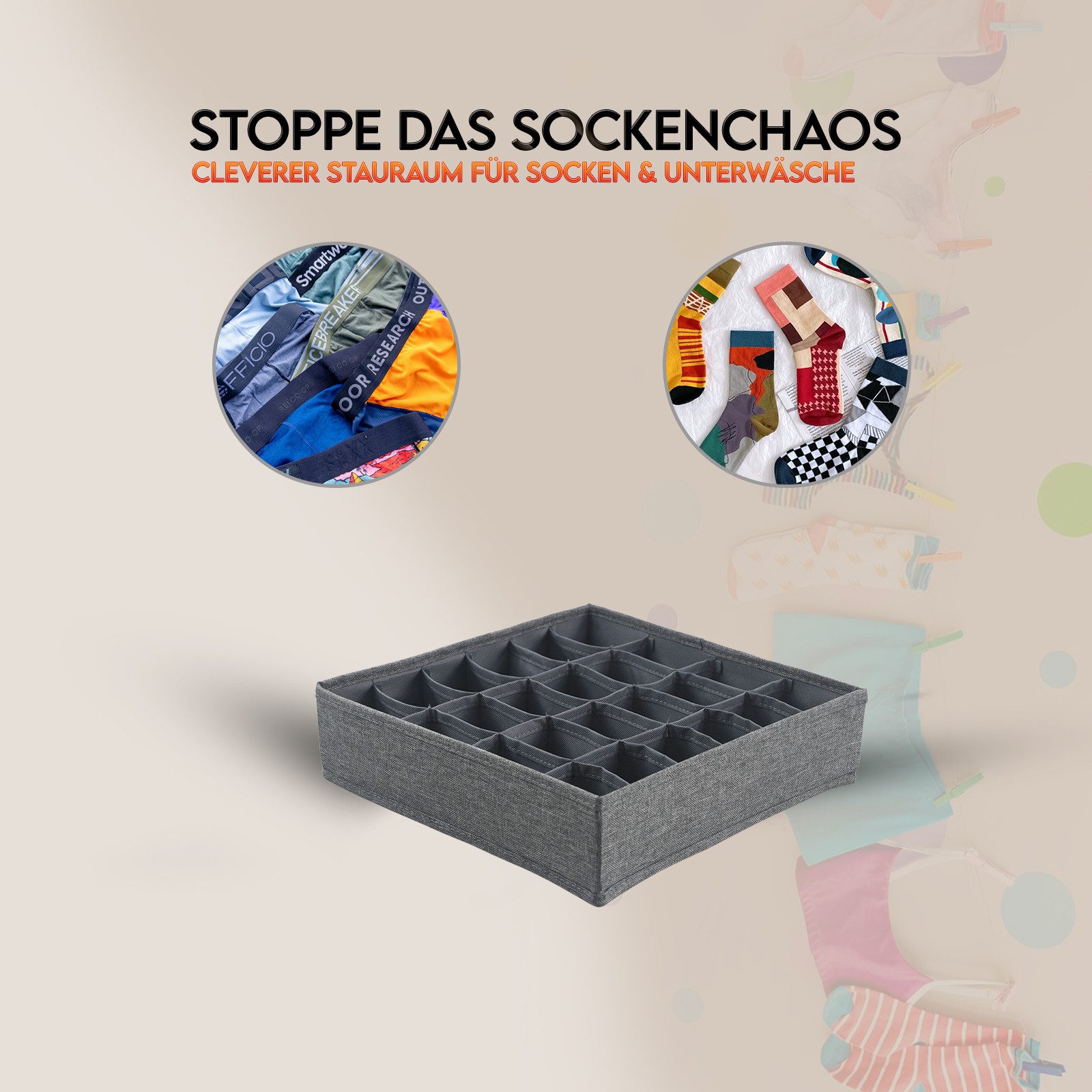 hausleben Aufbewahrungsbox Aufbewahrungsbox mit Deckel - günstig online kaufen
