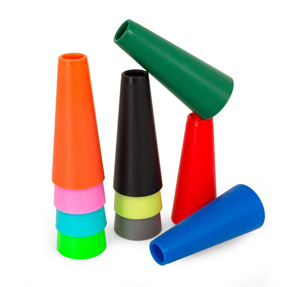 AFH Webshop Lernspielzeug Greifkegel-Set Deluxe, Für Kita und Kindergarten