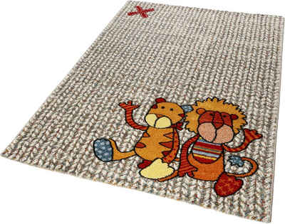 Kinderteppich Patchwork Sweetys, Sigikid, rechteckig, Höhe: 13 mm