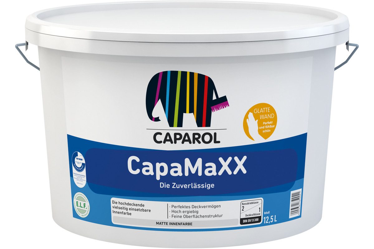 Caparol Wand- und Deckenfarbe Caparol CapaMaXX weiß 12,5 l