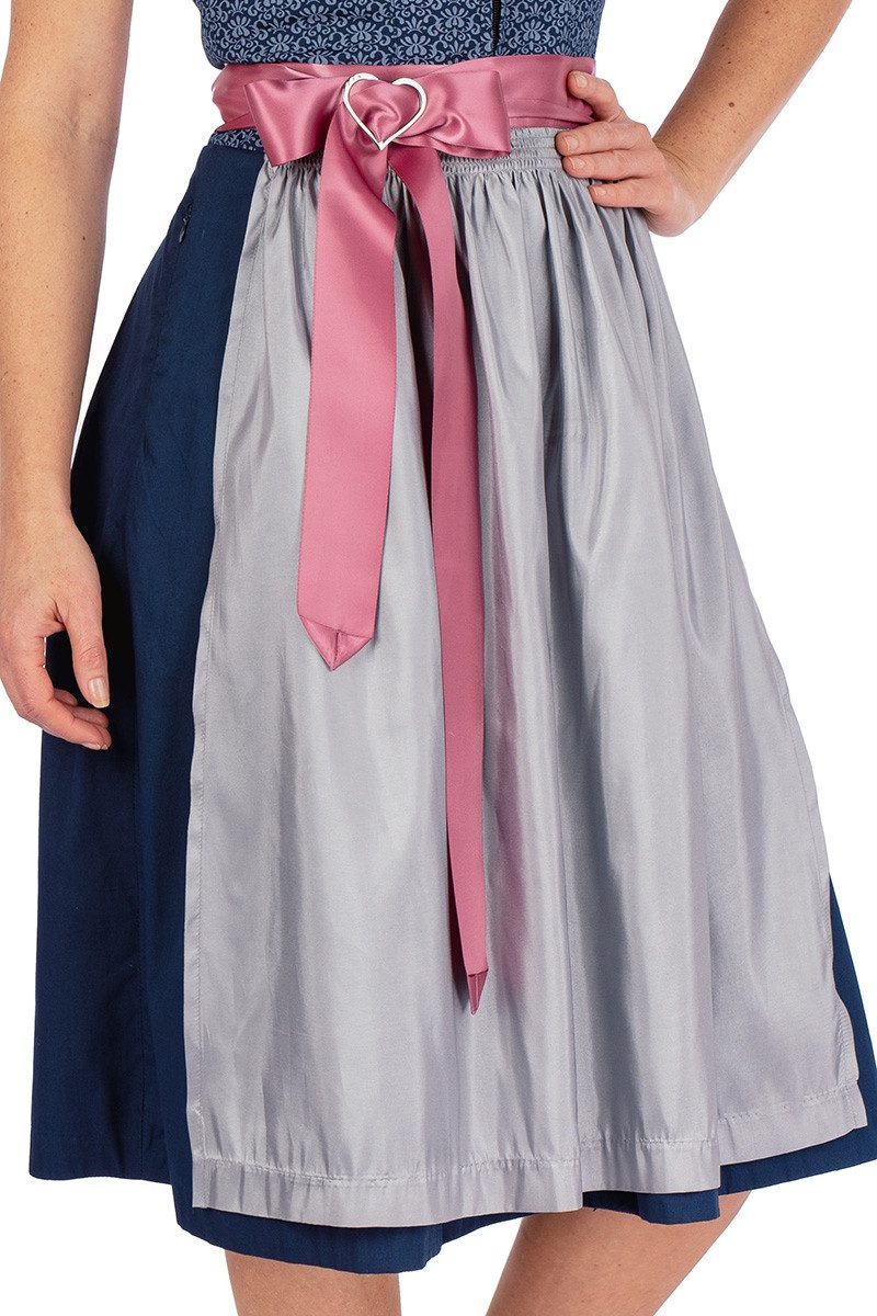 MarJo Dirndl Midi Dirndl 2tlg. - JILL - tinte/silber