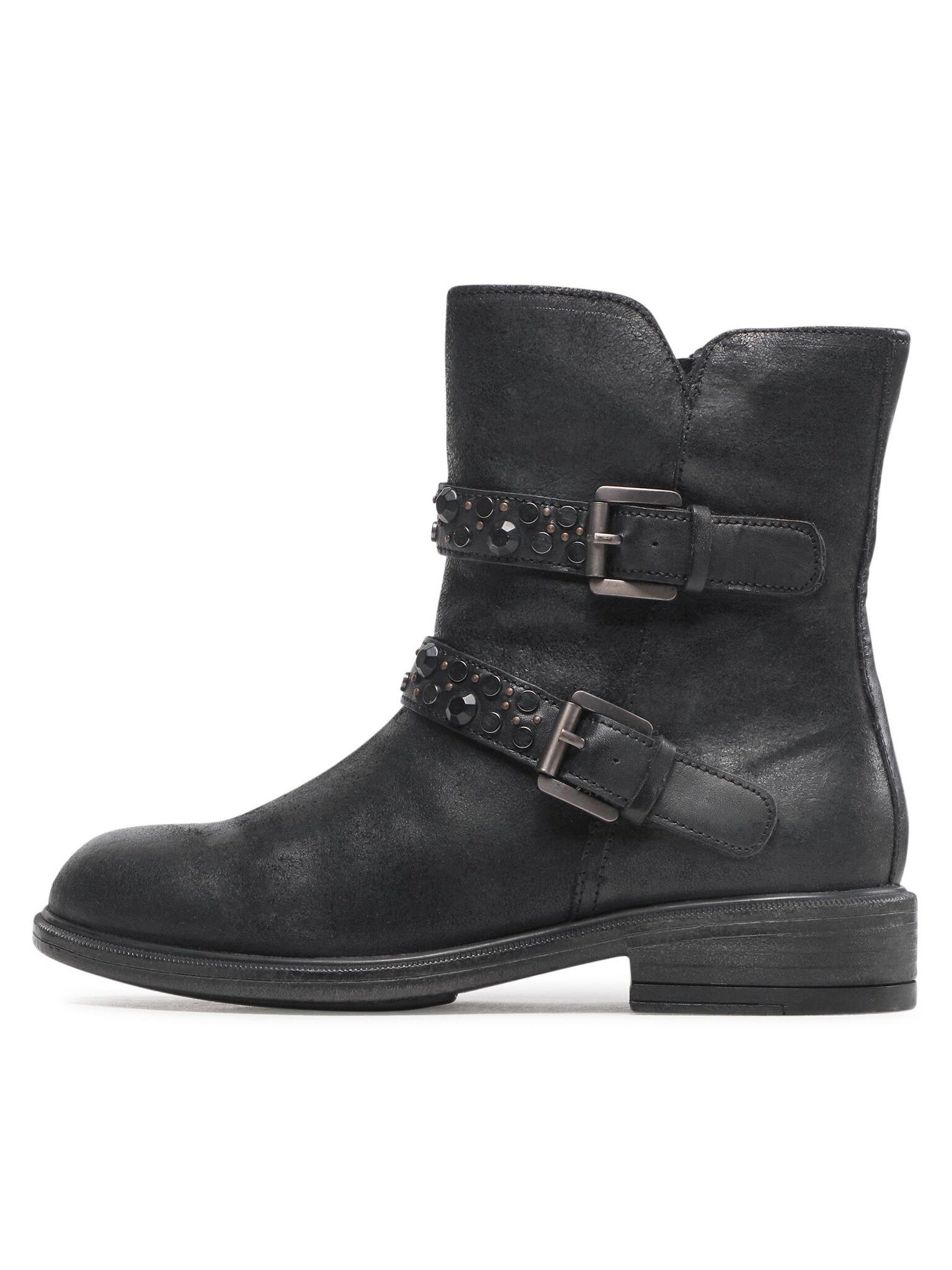 Geox Stiefeletten D Catria F D26LQF 07743 C9999 Black Stiefelette
