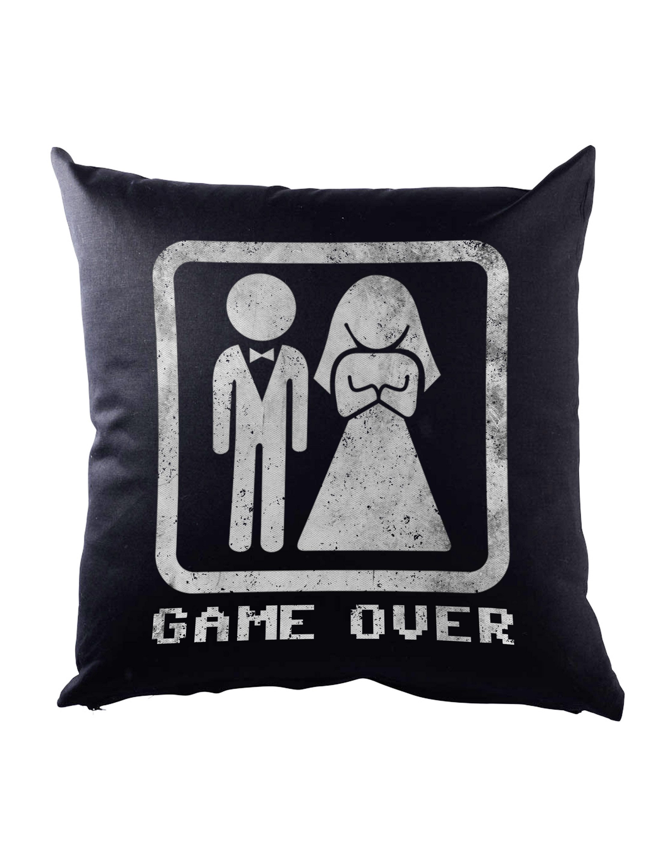 Urban Backwoods Dekokissen Wedding Game Over Dekokissen Marriage Heyday Braut Bräutigam Cake, Nuptials Feier Geschenk Hochzeitstag