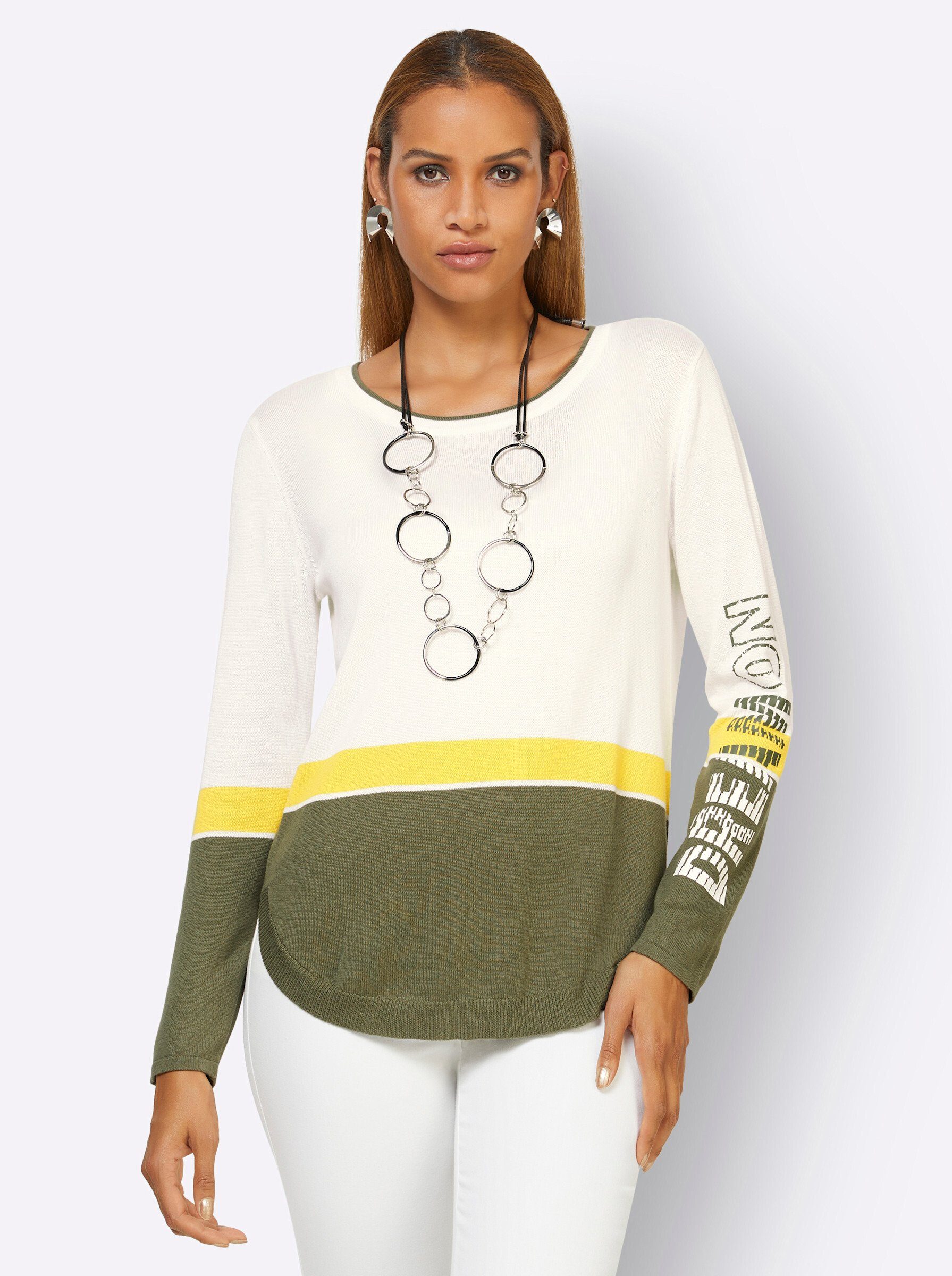 Longpullover Creation L Damen Pullover Longpullover Witt Weiden