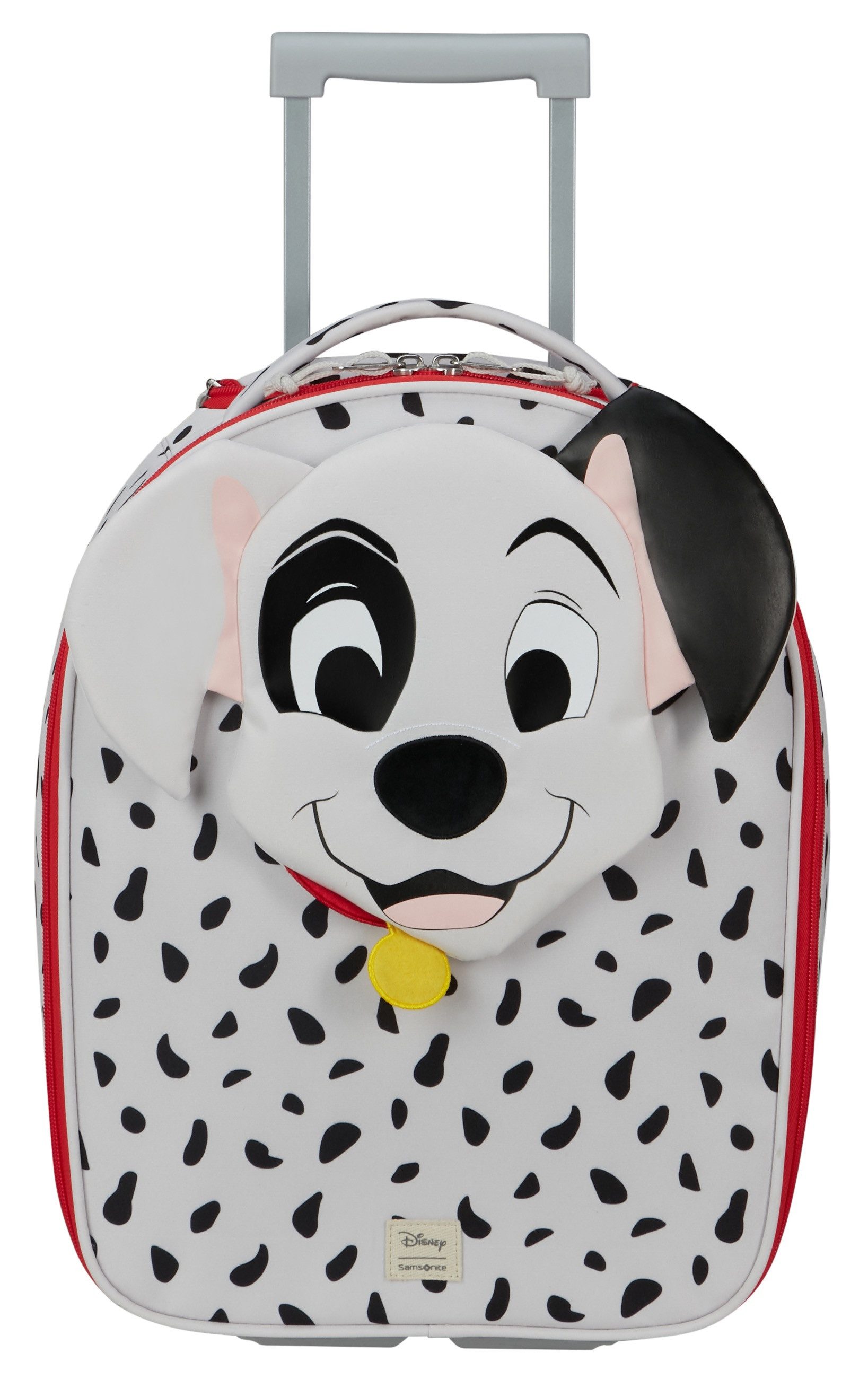 Samsonite Kinderkoffer HAPPY SAMMIES DISNEY Dalmatian Patch, 2 Rollen, aus strapazierfähigem Polyester, mit praktischem Tragegriff